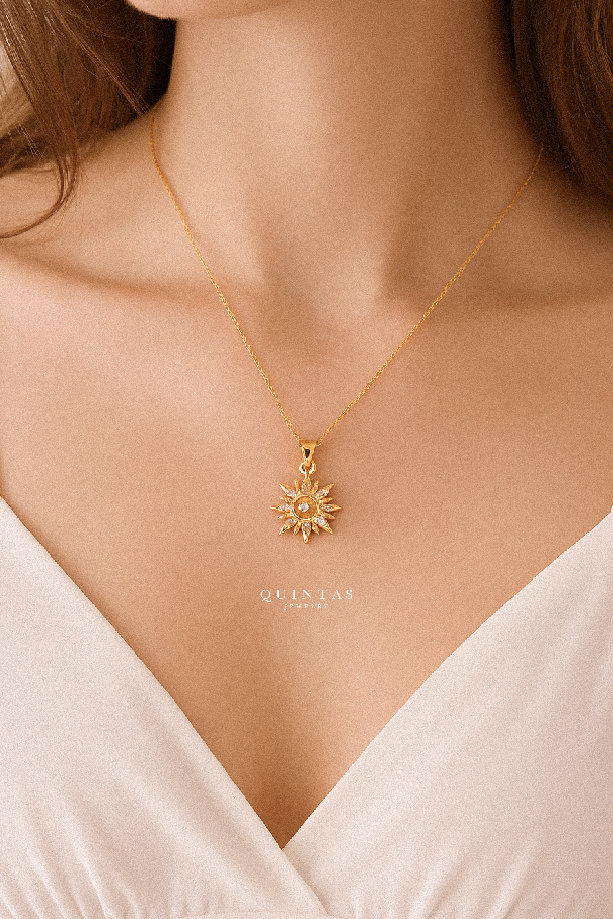 Solara Sun Necklace