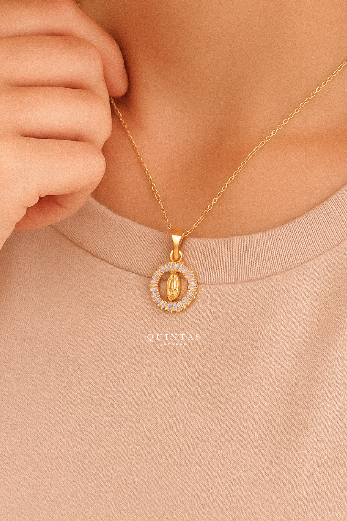 Divine Mary Necklace