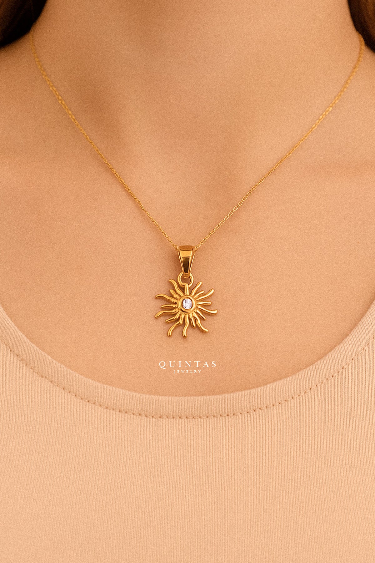 Tangled's Celestial Sun Necklace