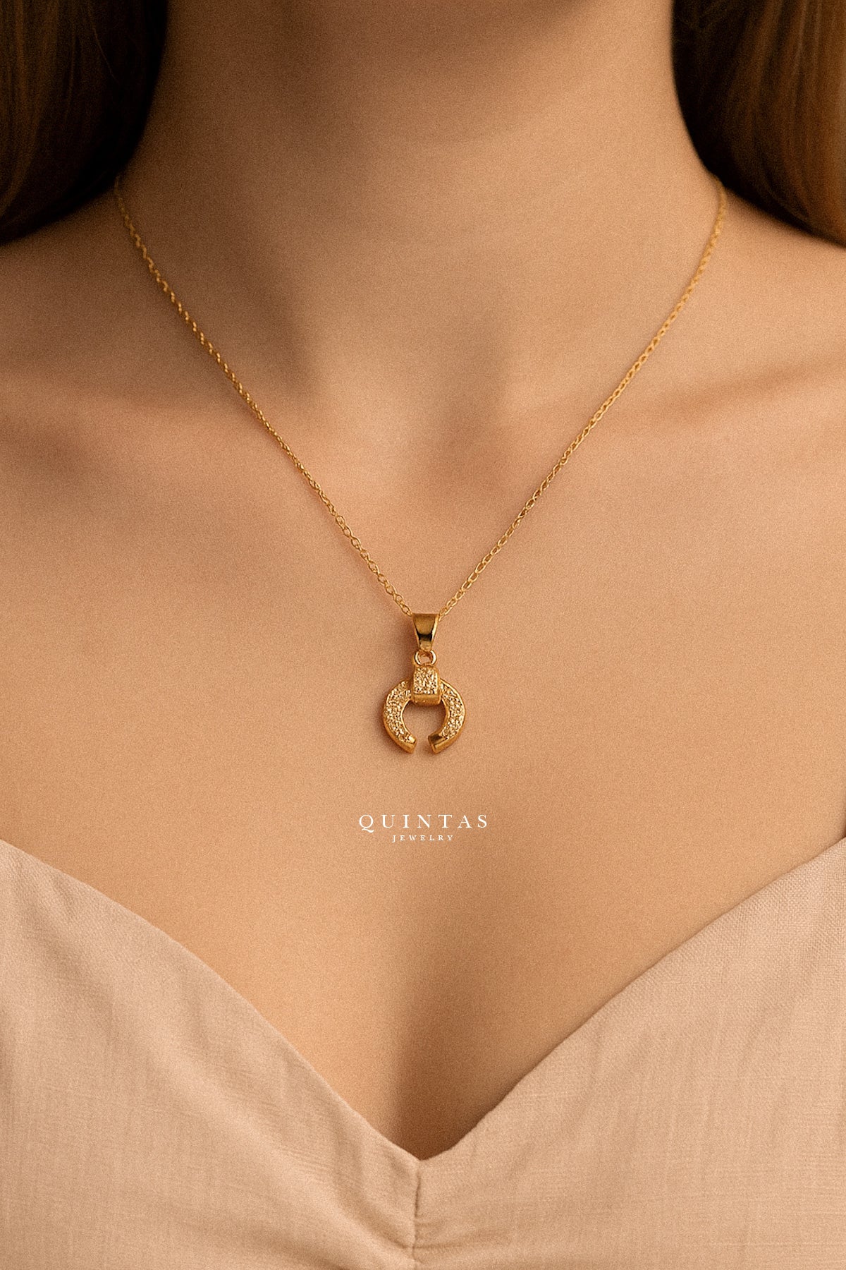 Horseshoe Charm Necklace