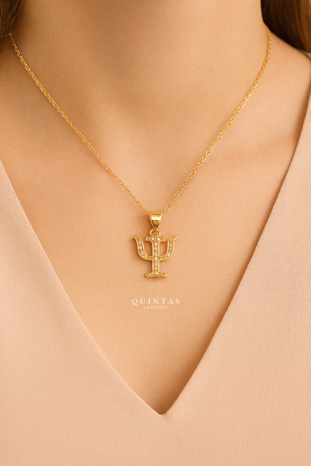 Psychology Psi Necklace