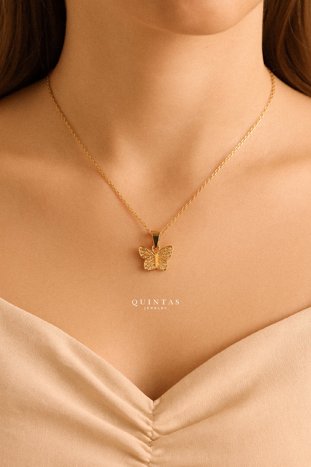 Caroline Butterfly Necklace