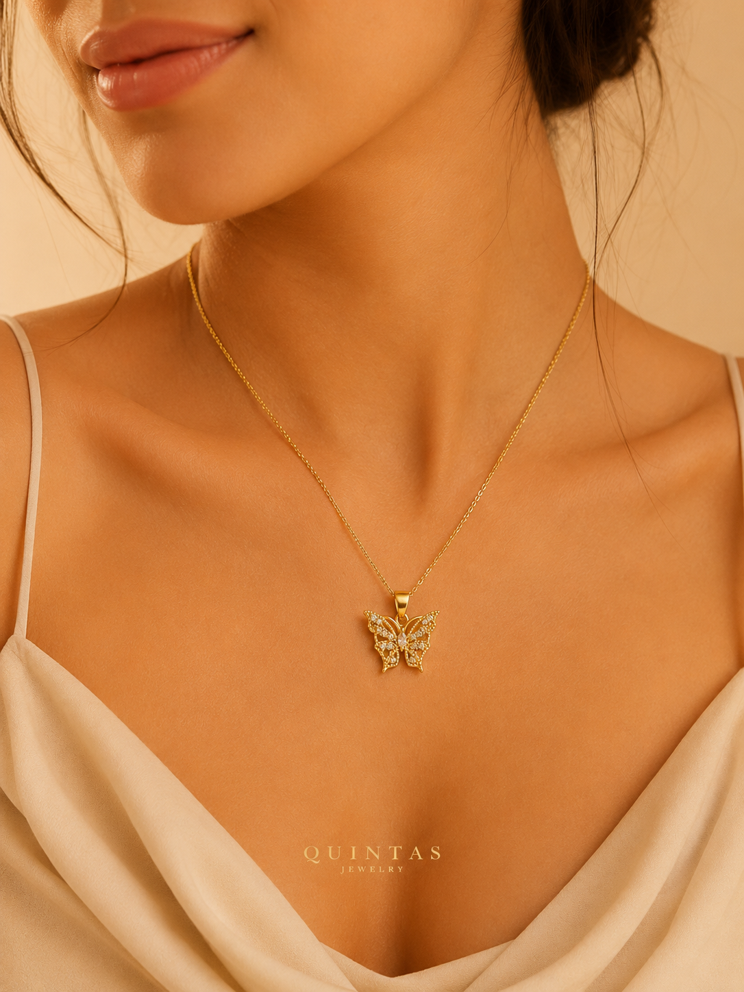 Mira Butterfly Necklace