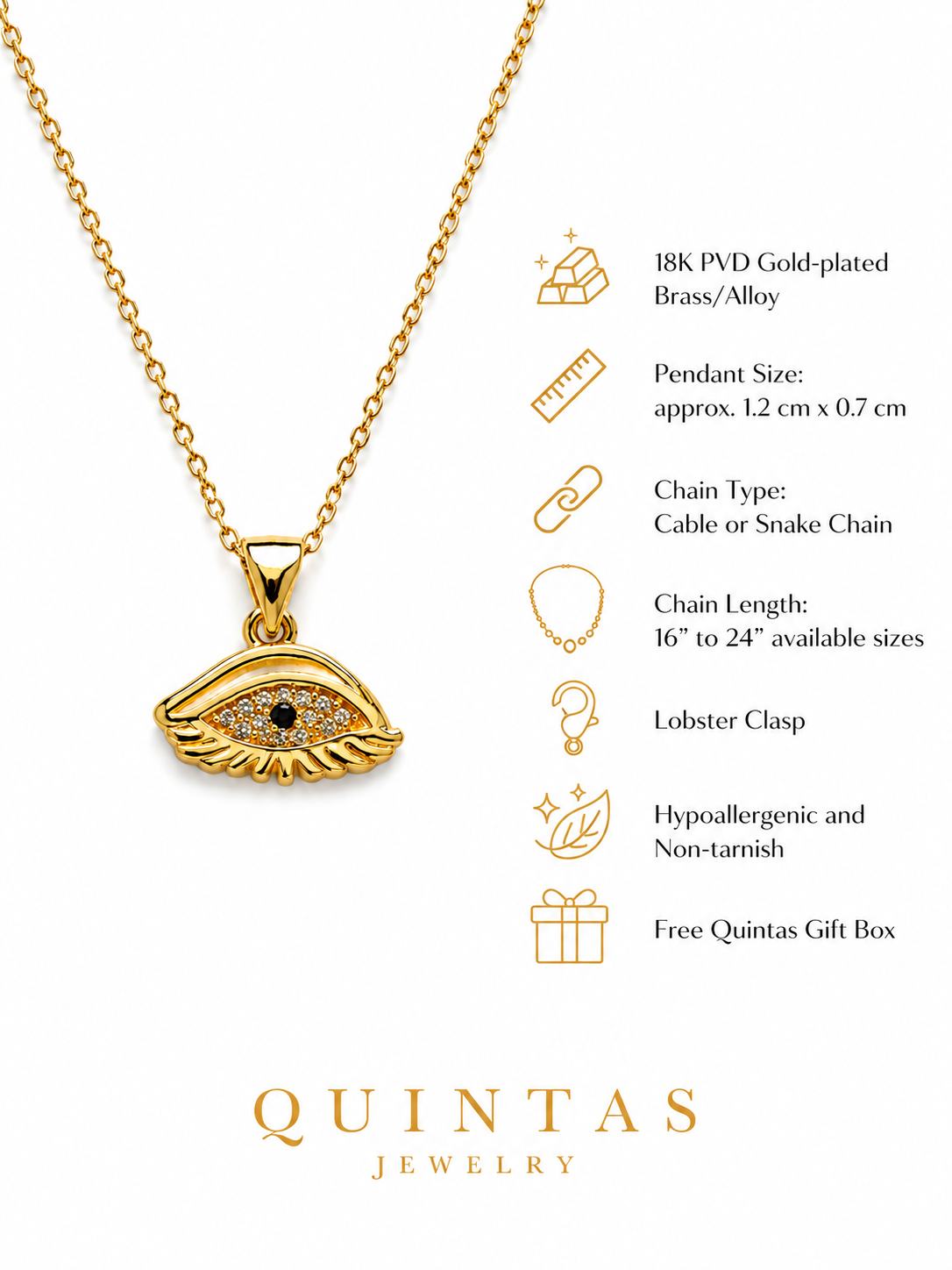 Elysian Eye Necklace