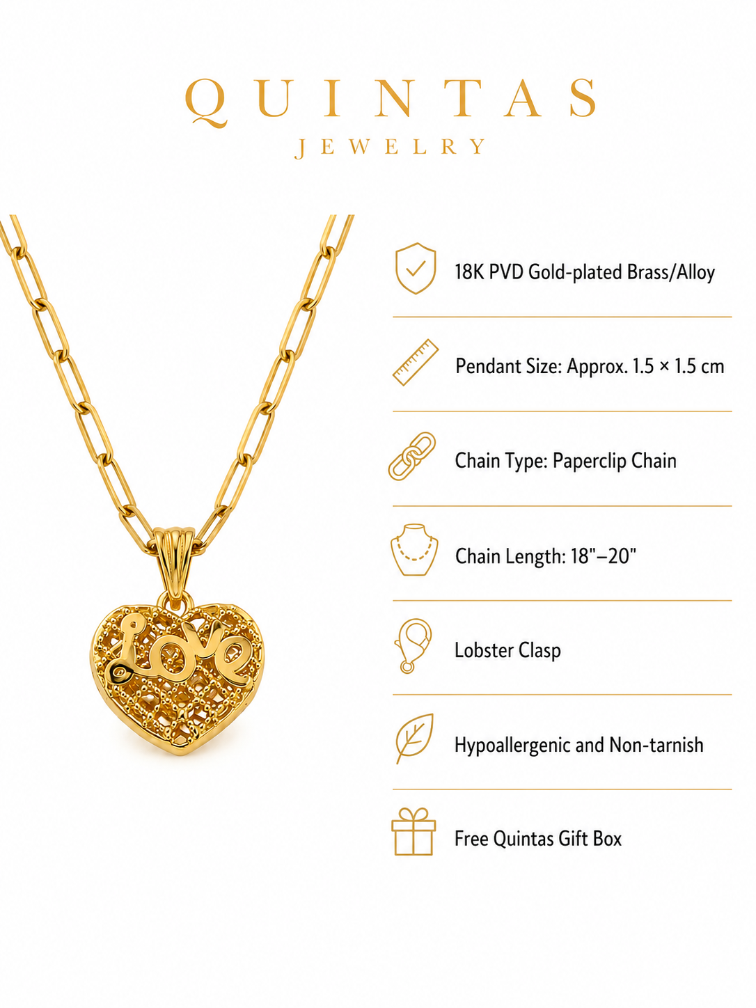 Written in Love Necklace