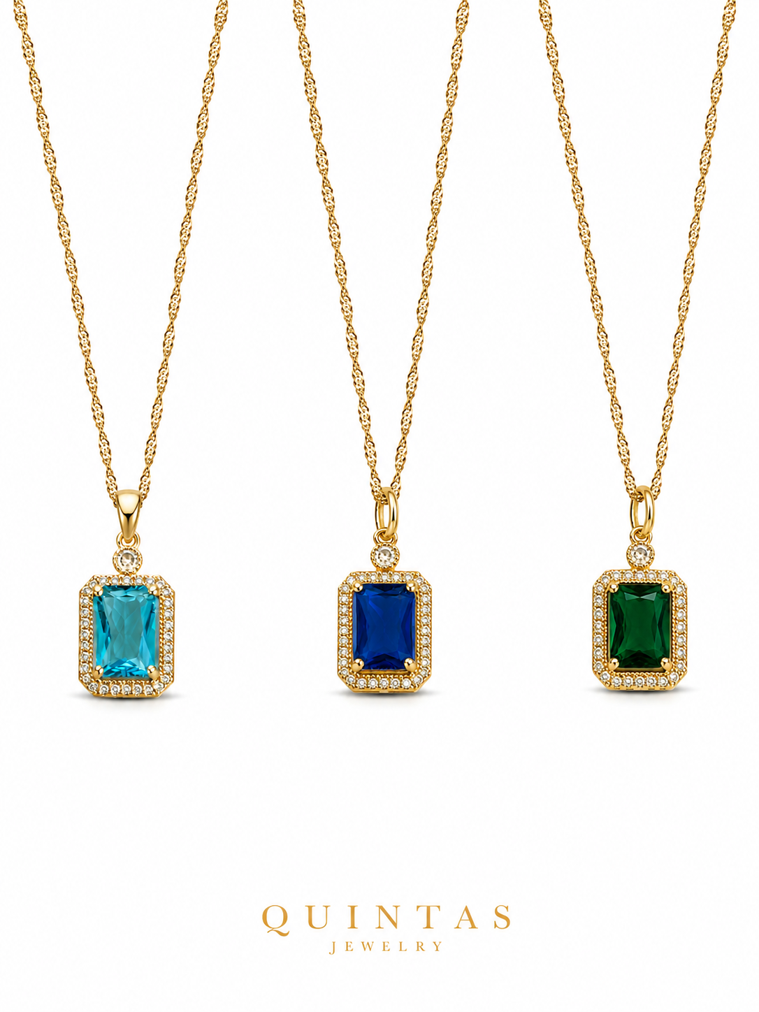 Celestia Gemstone Necklace