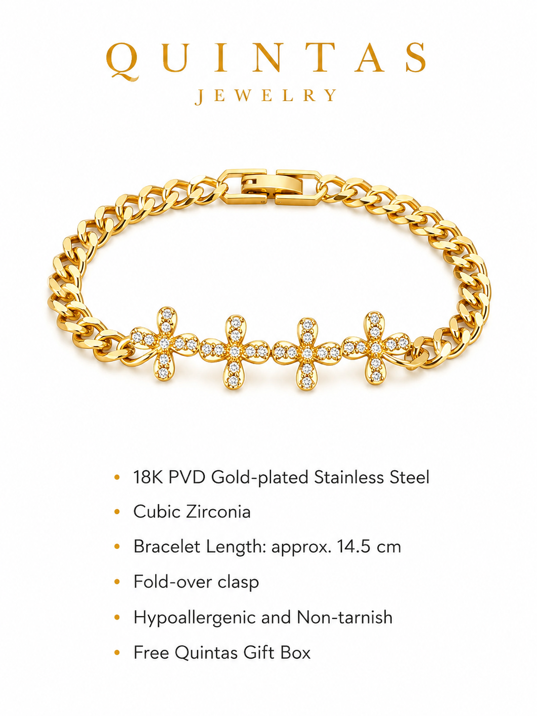 Marielle Flower Bracelet
