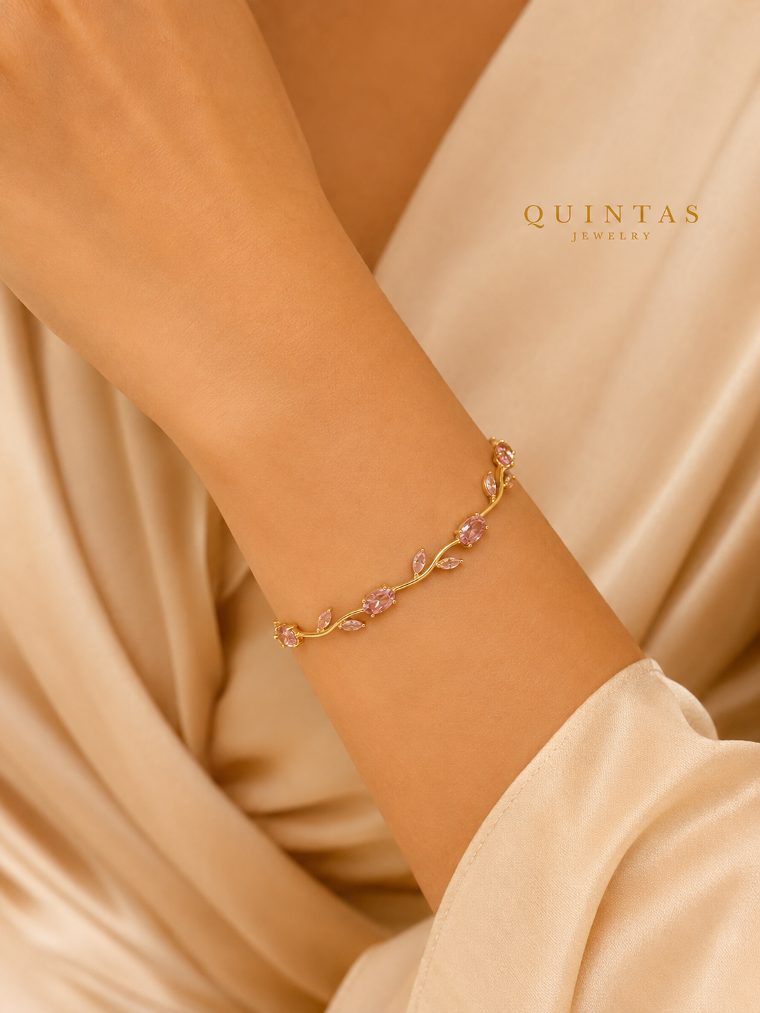 Roselle Flower Bracelet