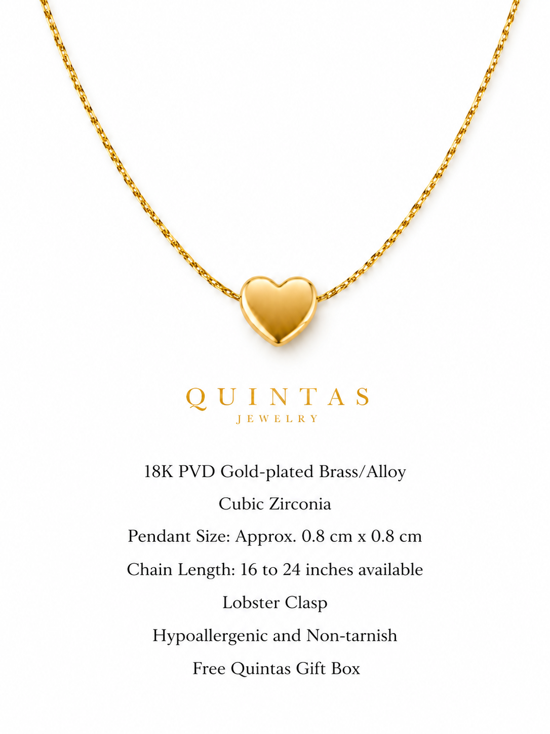 Classic Heart Necklace