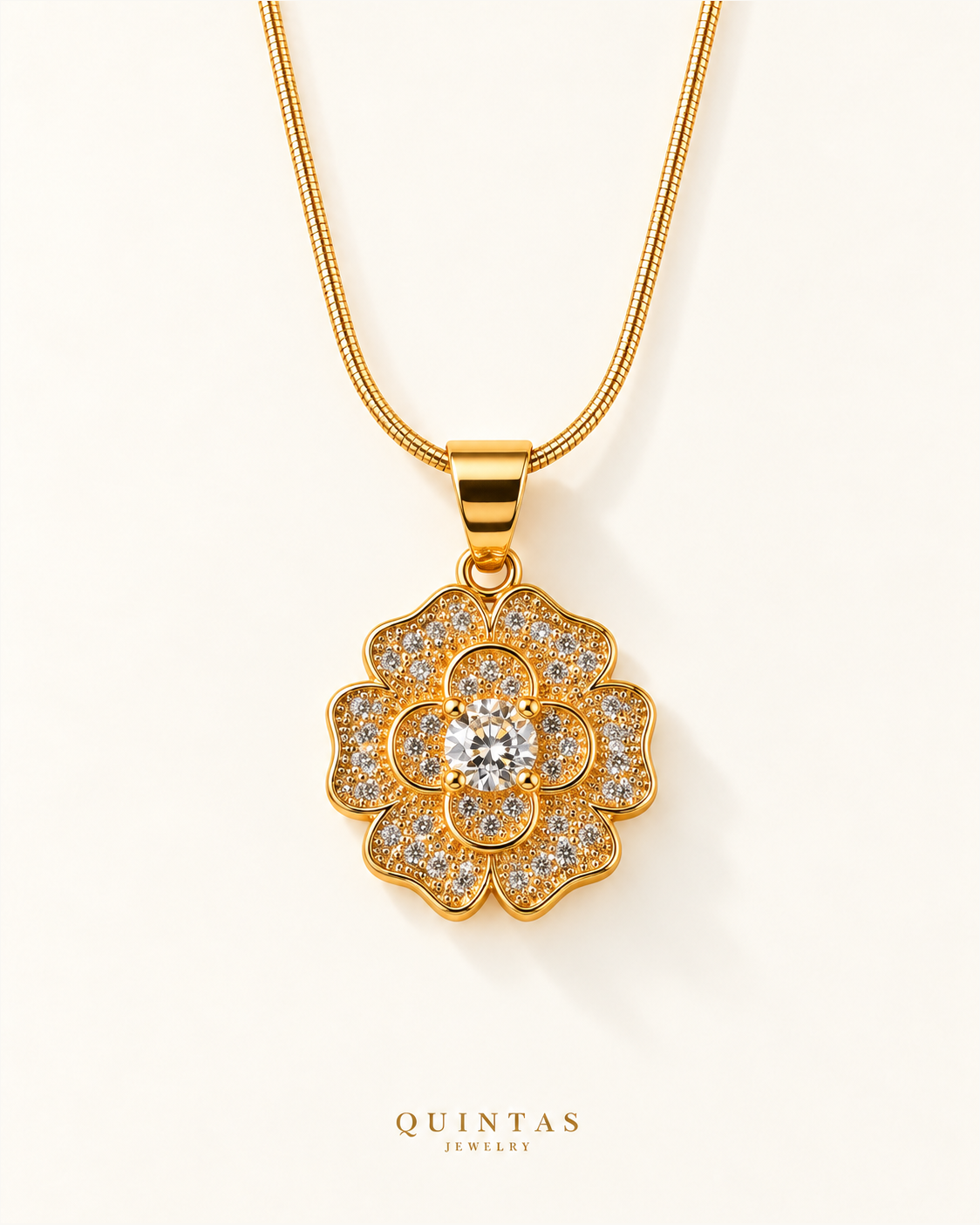 Gardenia Flower Necklace