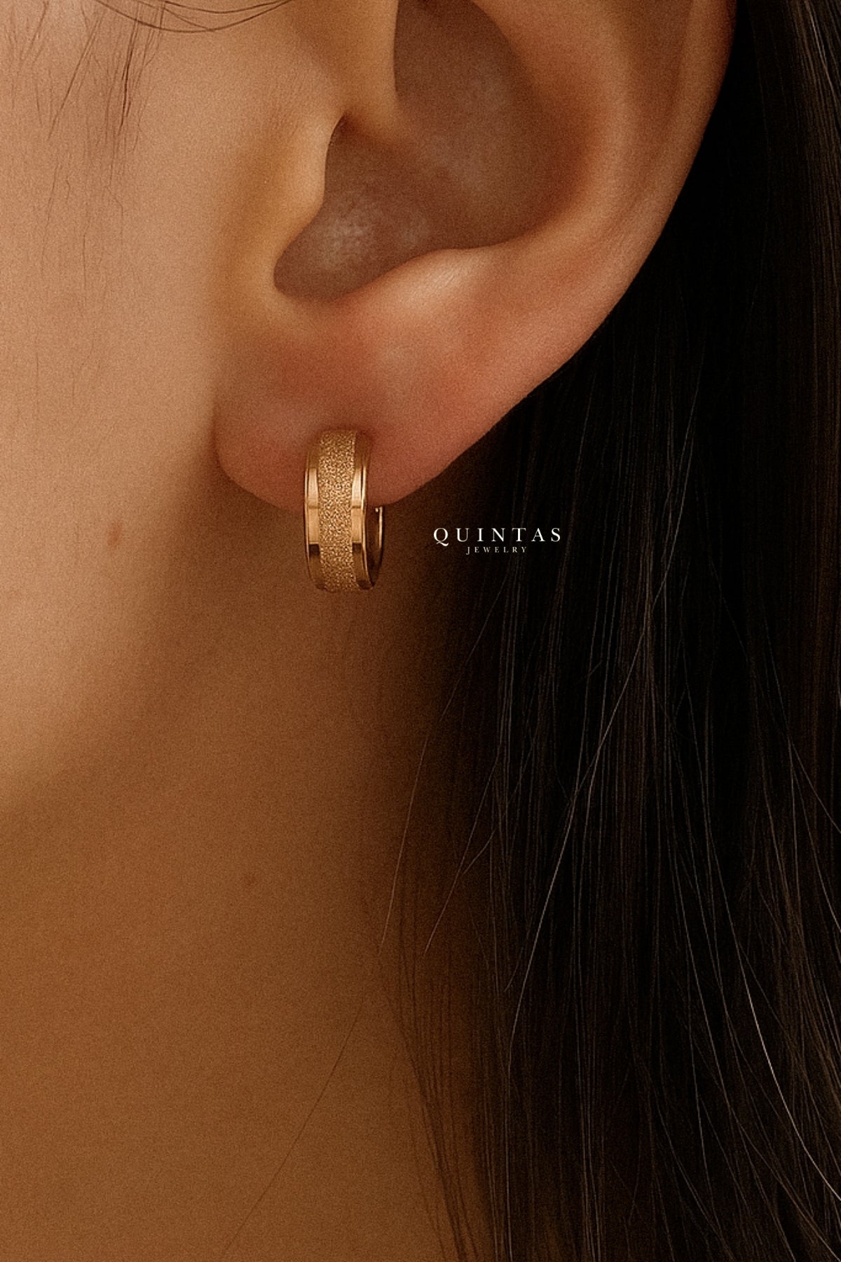 Sparkle Hoop Earrings