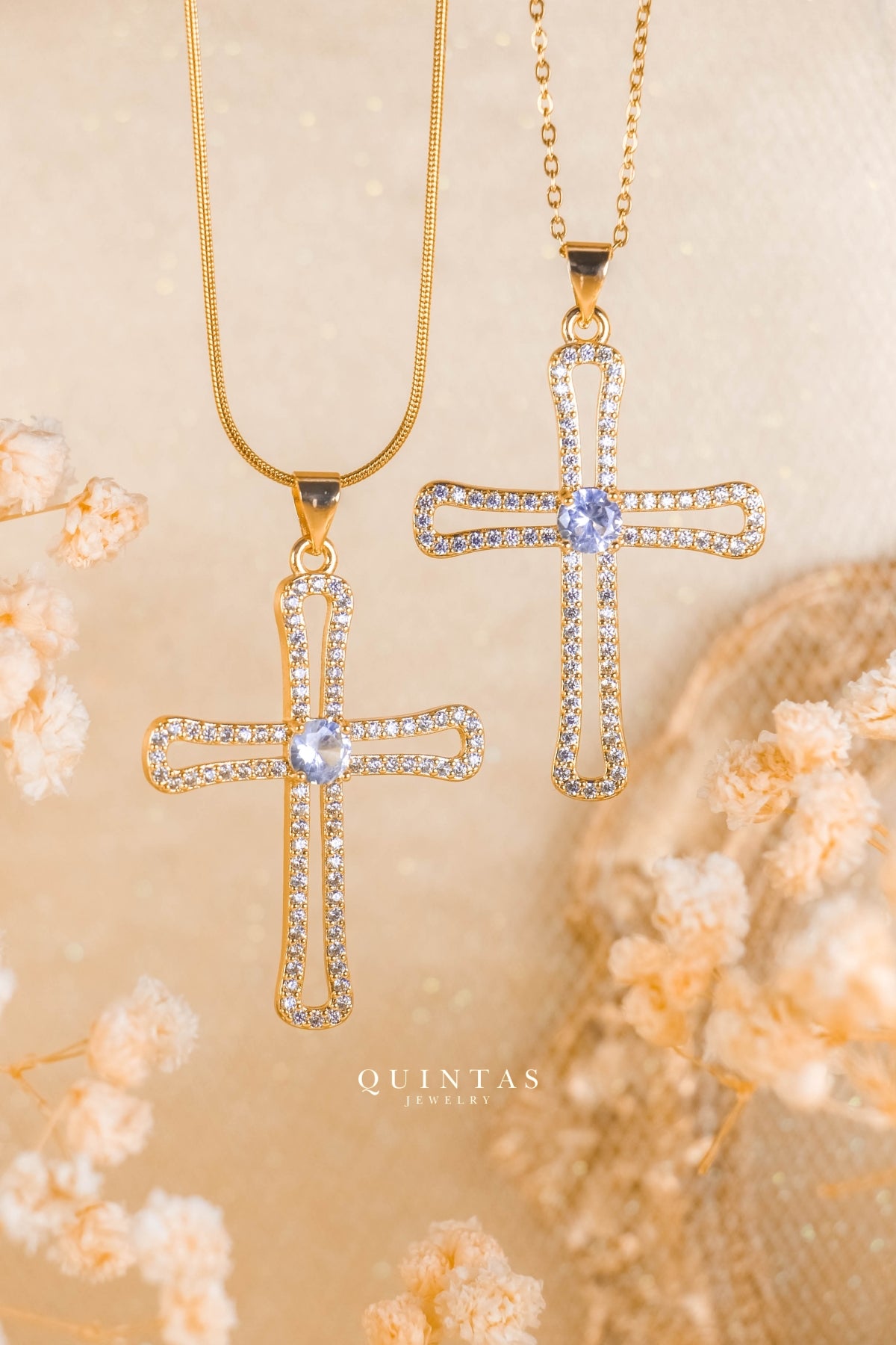 Michael Majestic Diamond Cross Necklace