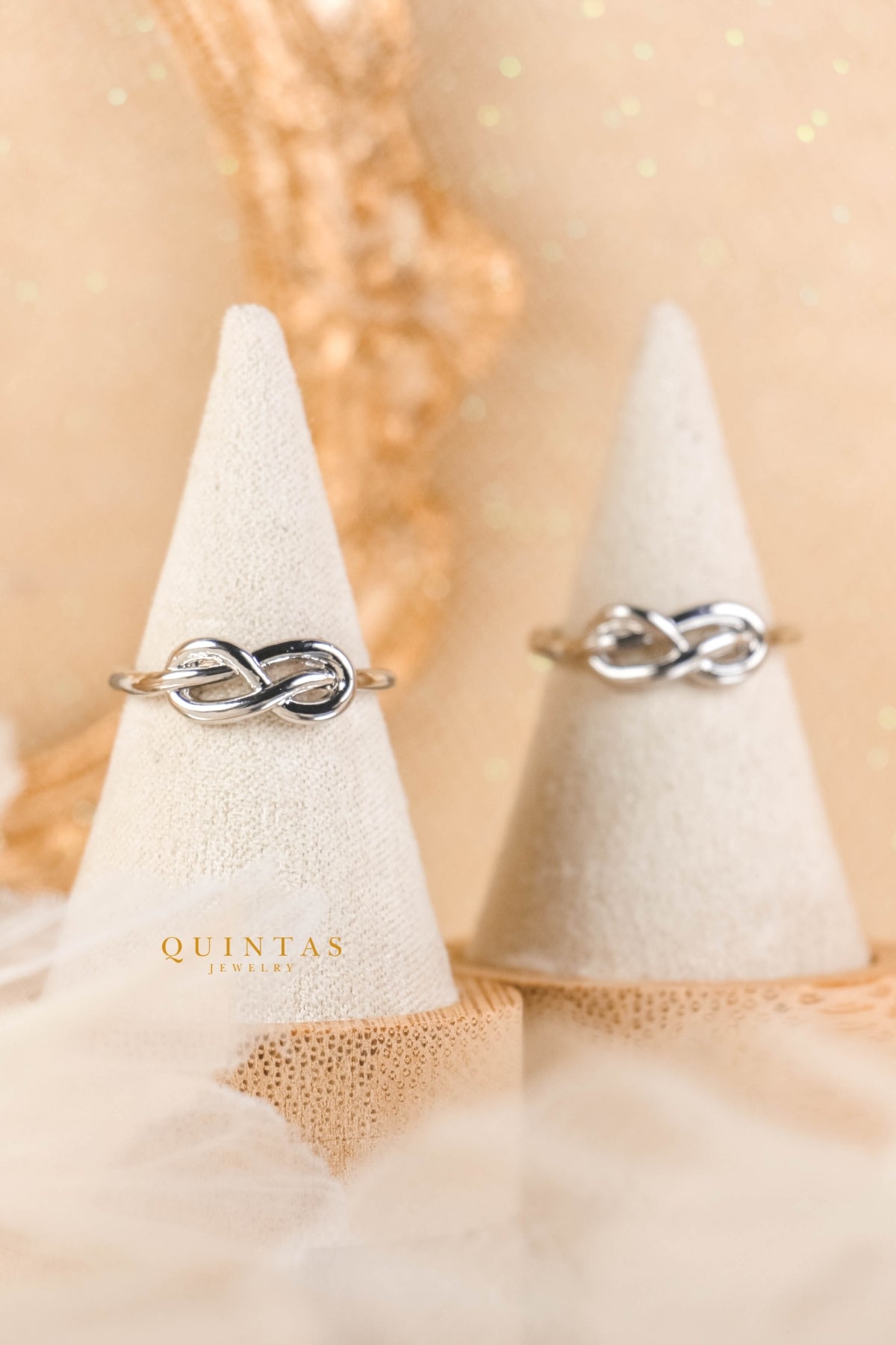 Infinity Silver Ring (Adjustable)