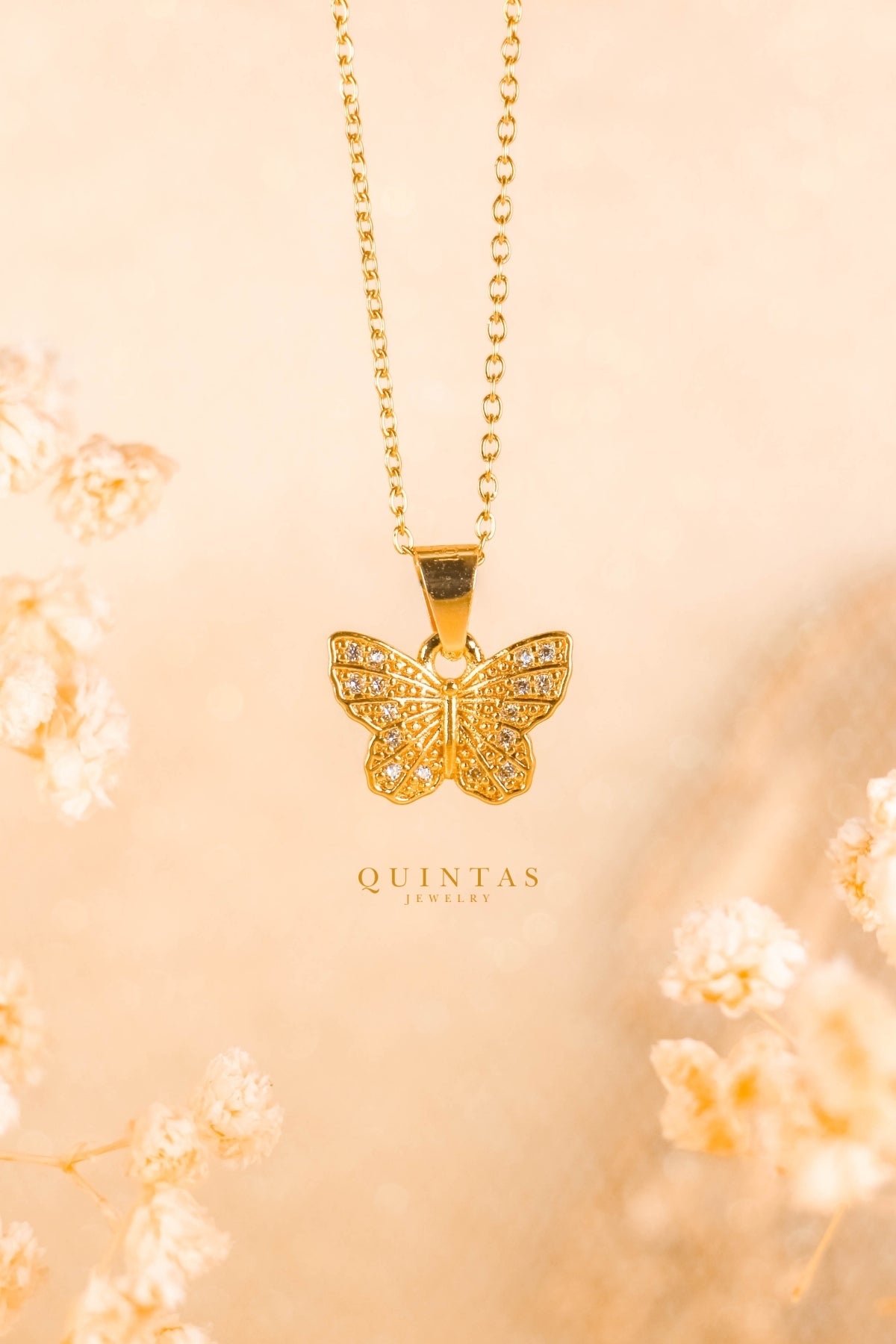 Caroline Butterfly Necklace