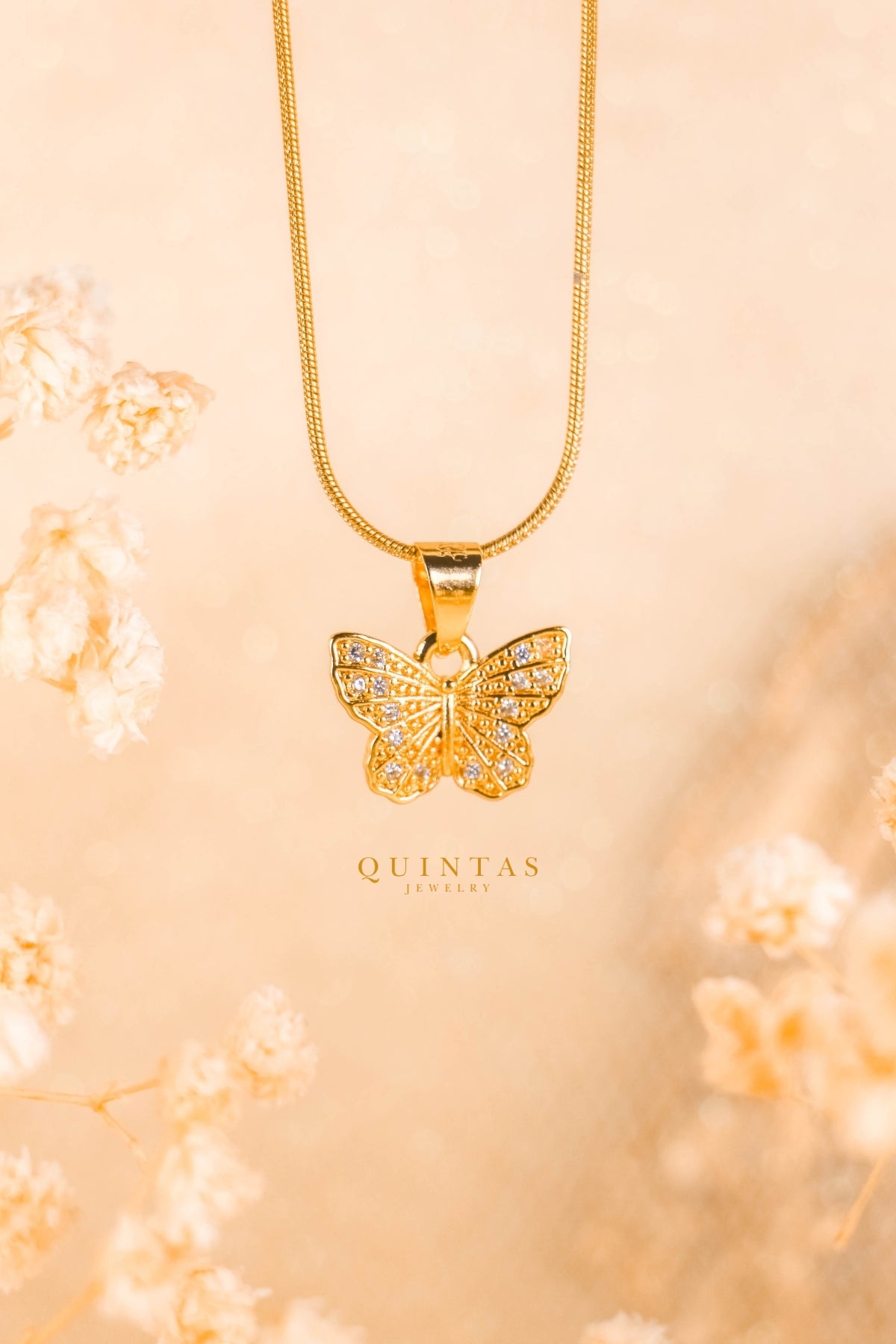 Caroline Butterfly Necklace