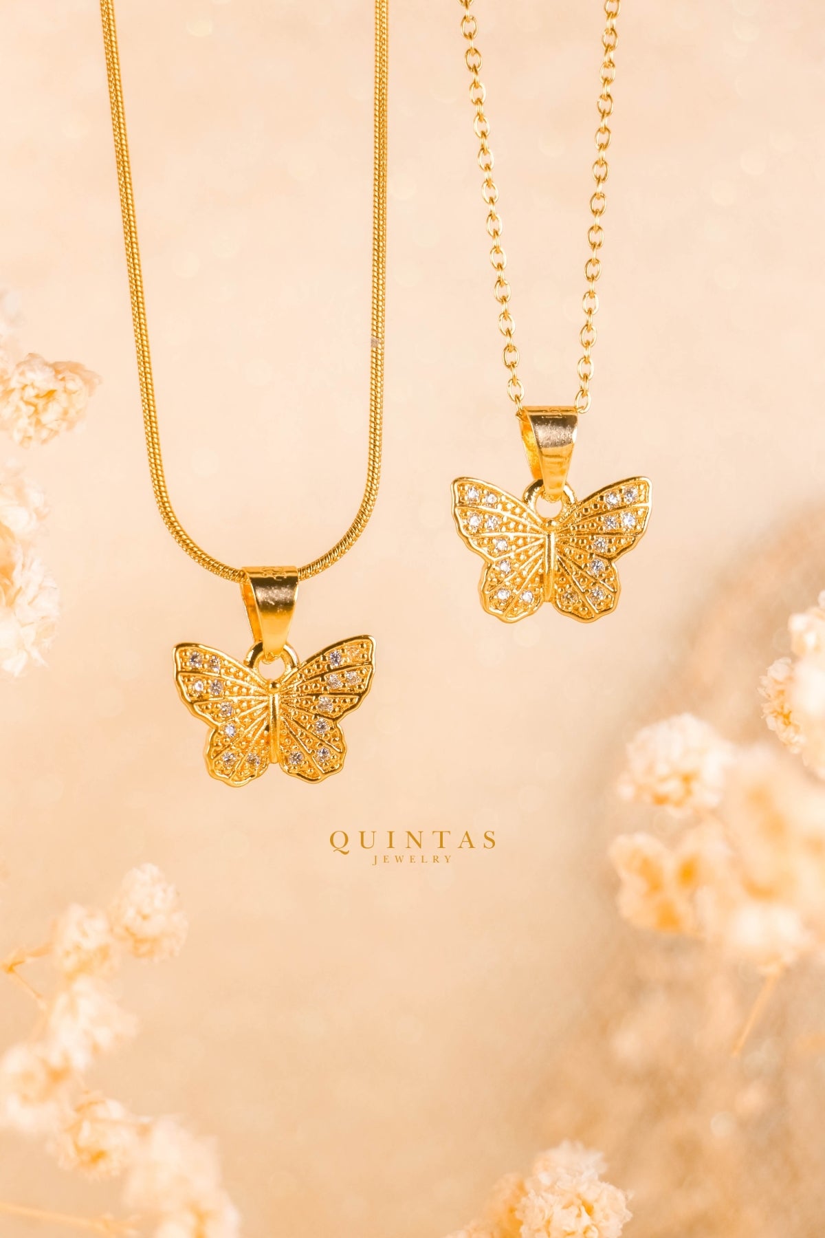Caroline Butterfly Necklace