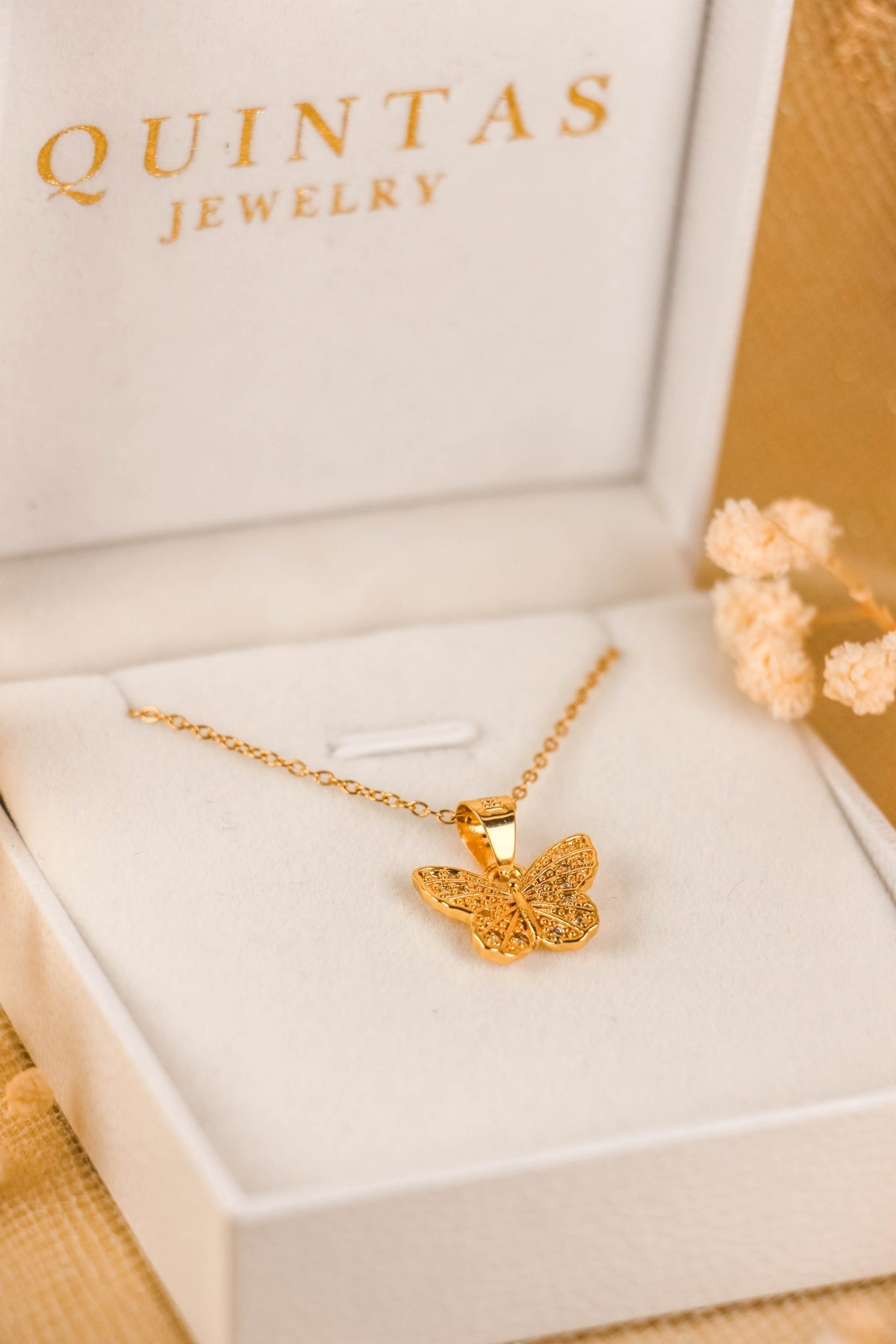 Caroline Butterfly Necklace