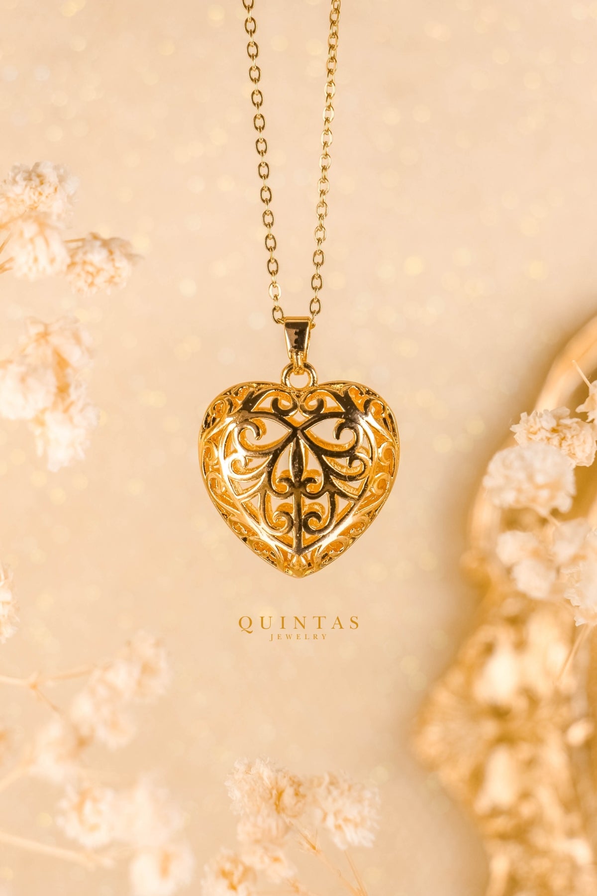 Aster Heart Necklace
