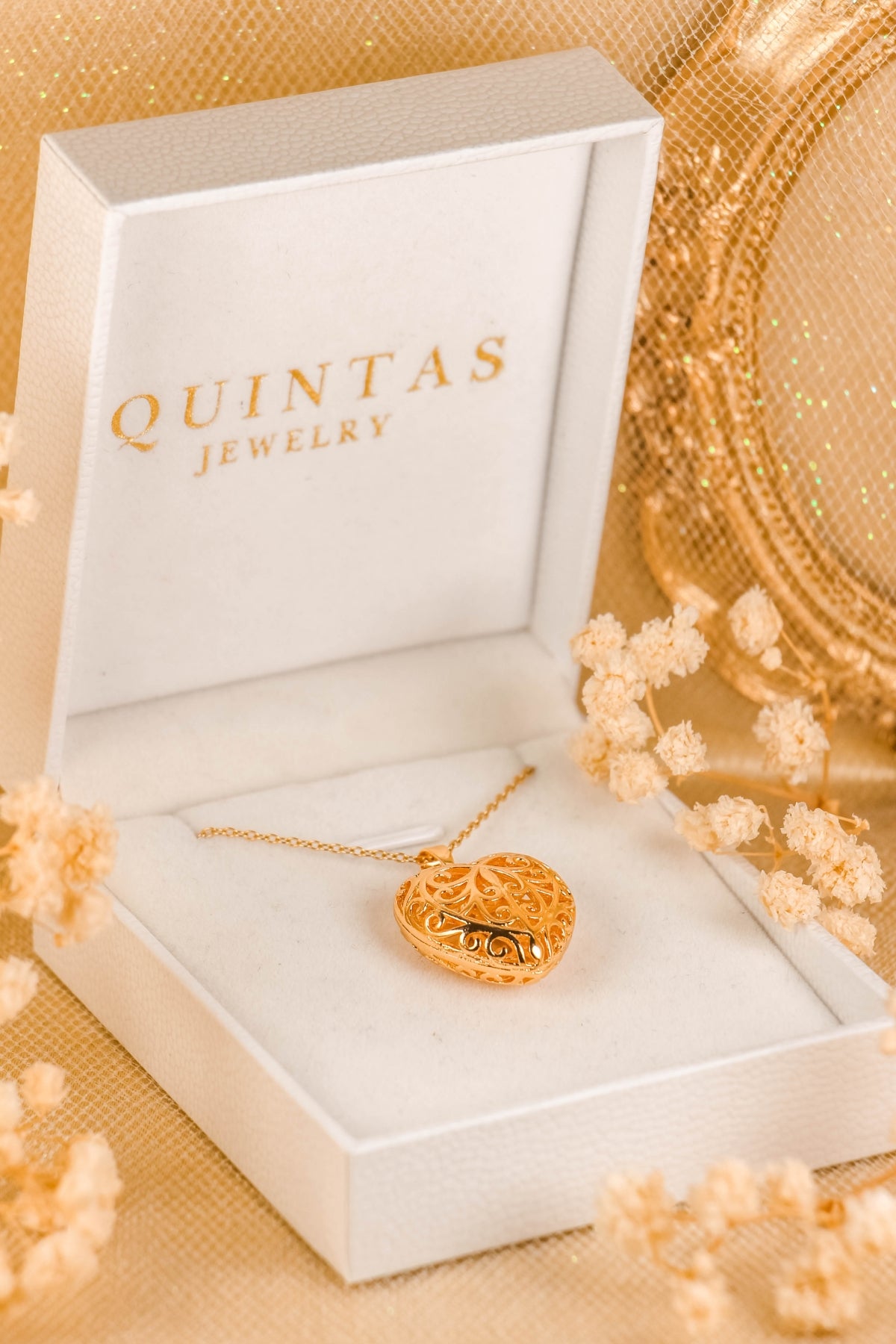 Aster Heart Necklace