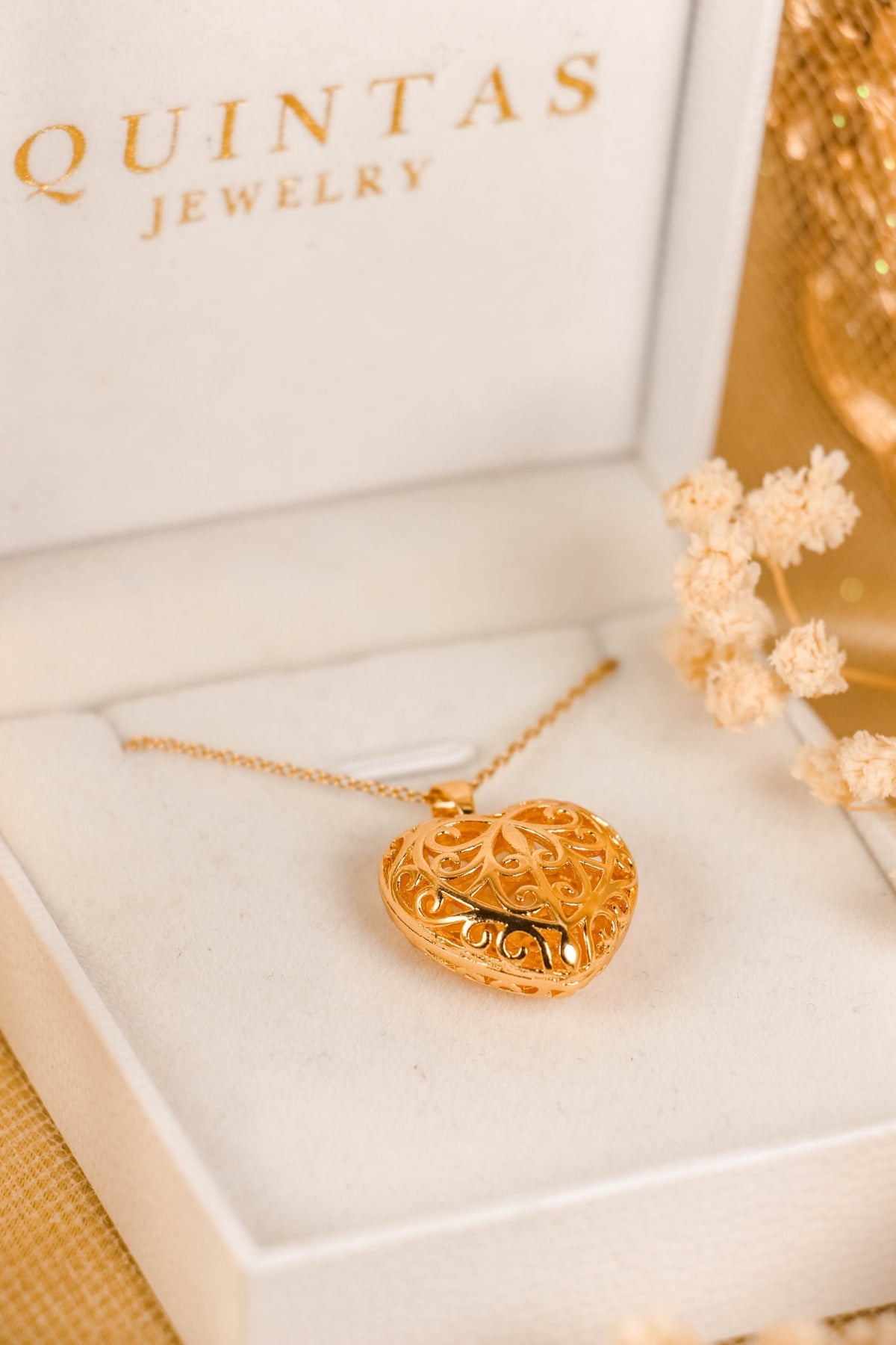 Aster Heart Necklace