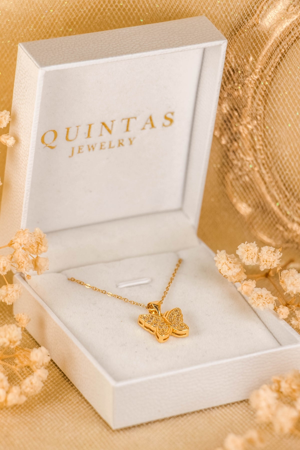 Emily Enchanted Butterfly Necklace