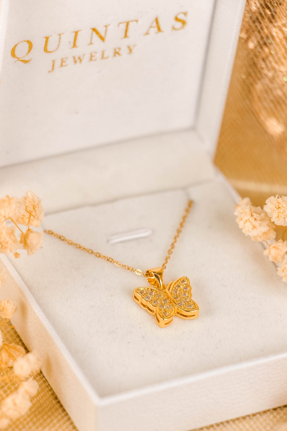 Emily Enchanted Butterfly Necklace