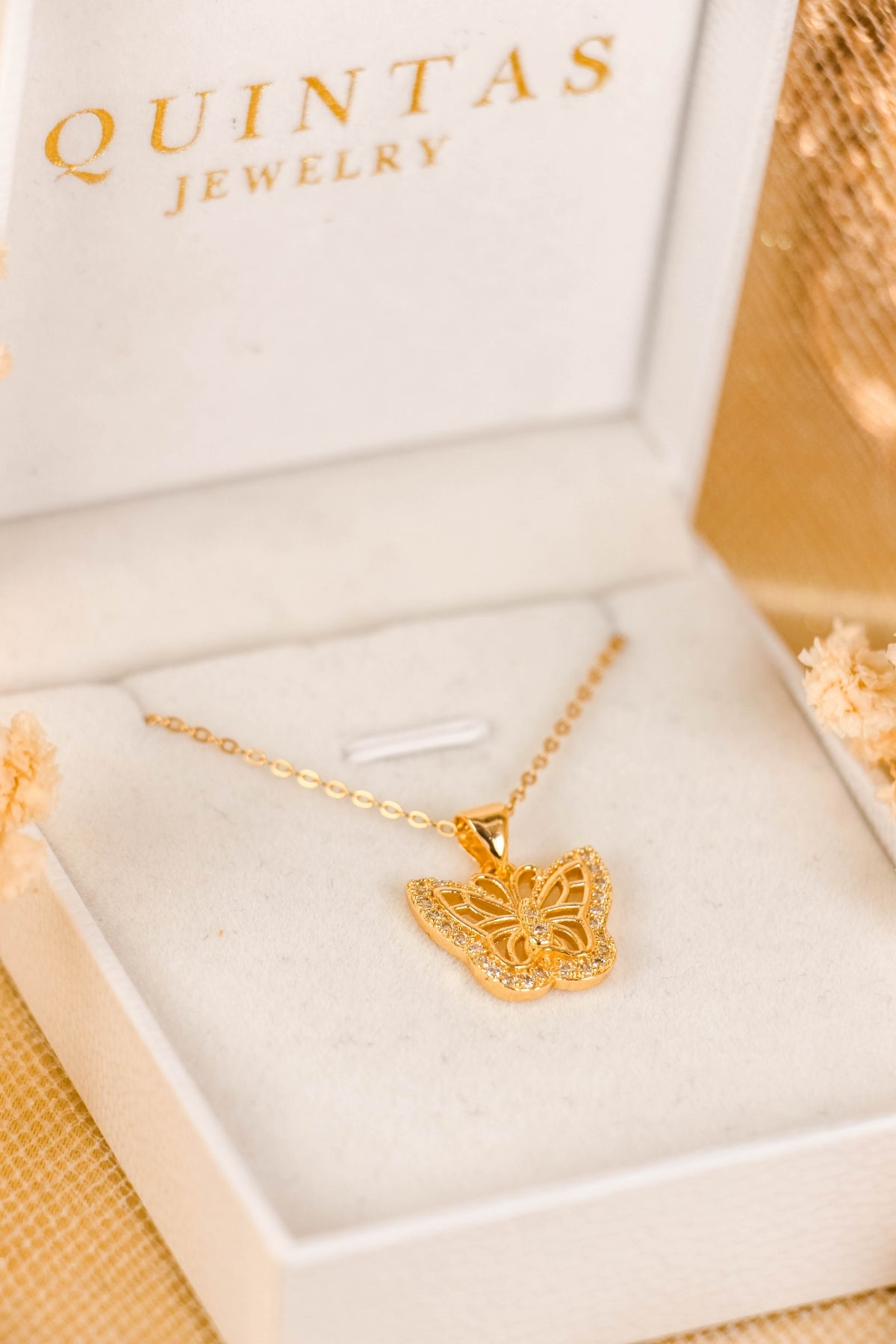 Charlotte Charming Butterfly Necklace
