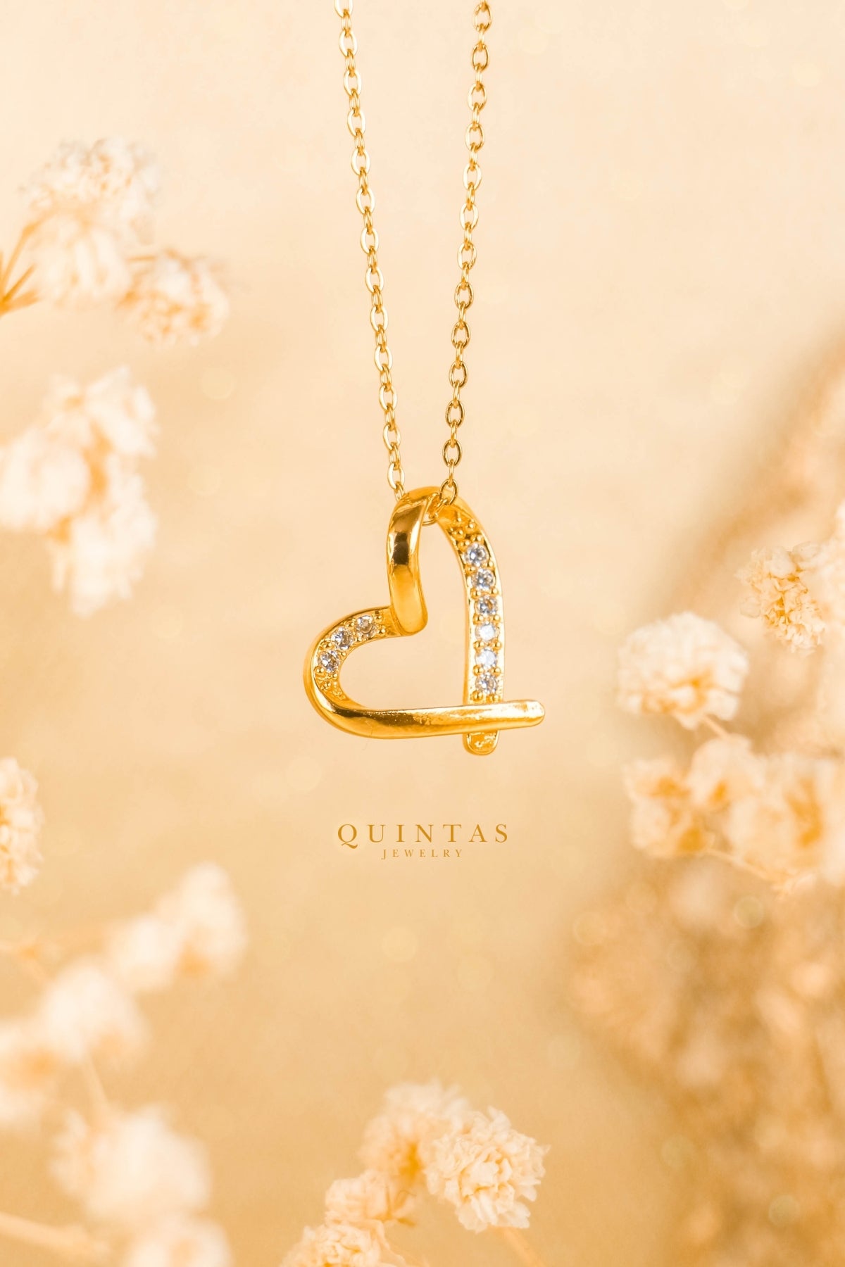 Ava Timeless Heart Necklace