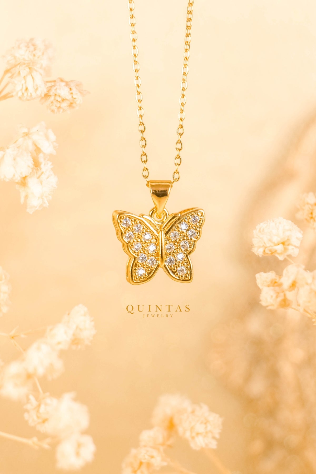Emily Enchanted Butterfly Necklace