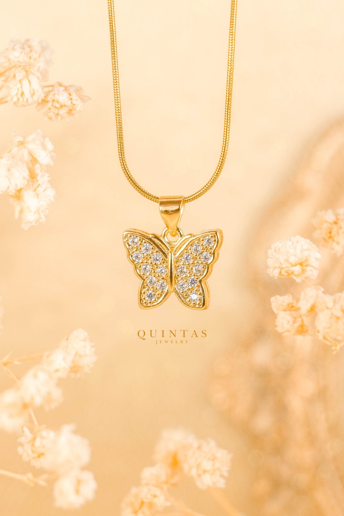 Emily Enchanted Butterfly Necklace