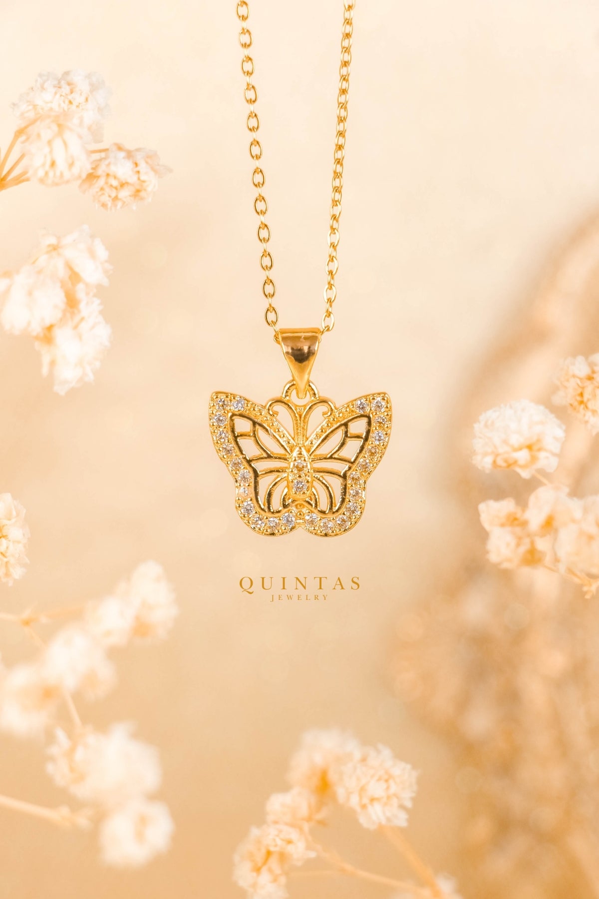 Charlotte Charming Butterfly Necklace