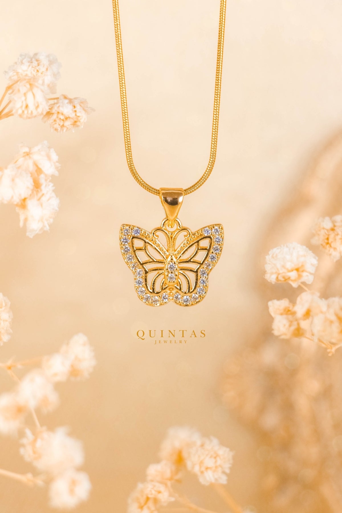 Charlotte Charming Butterfly Necklace