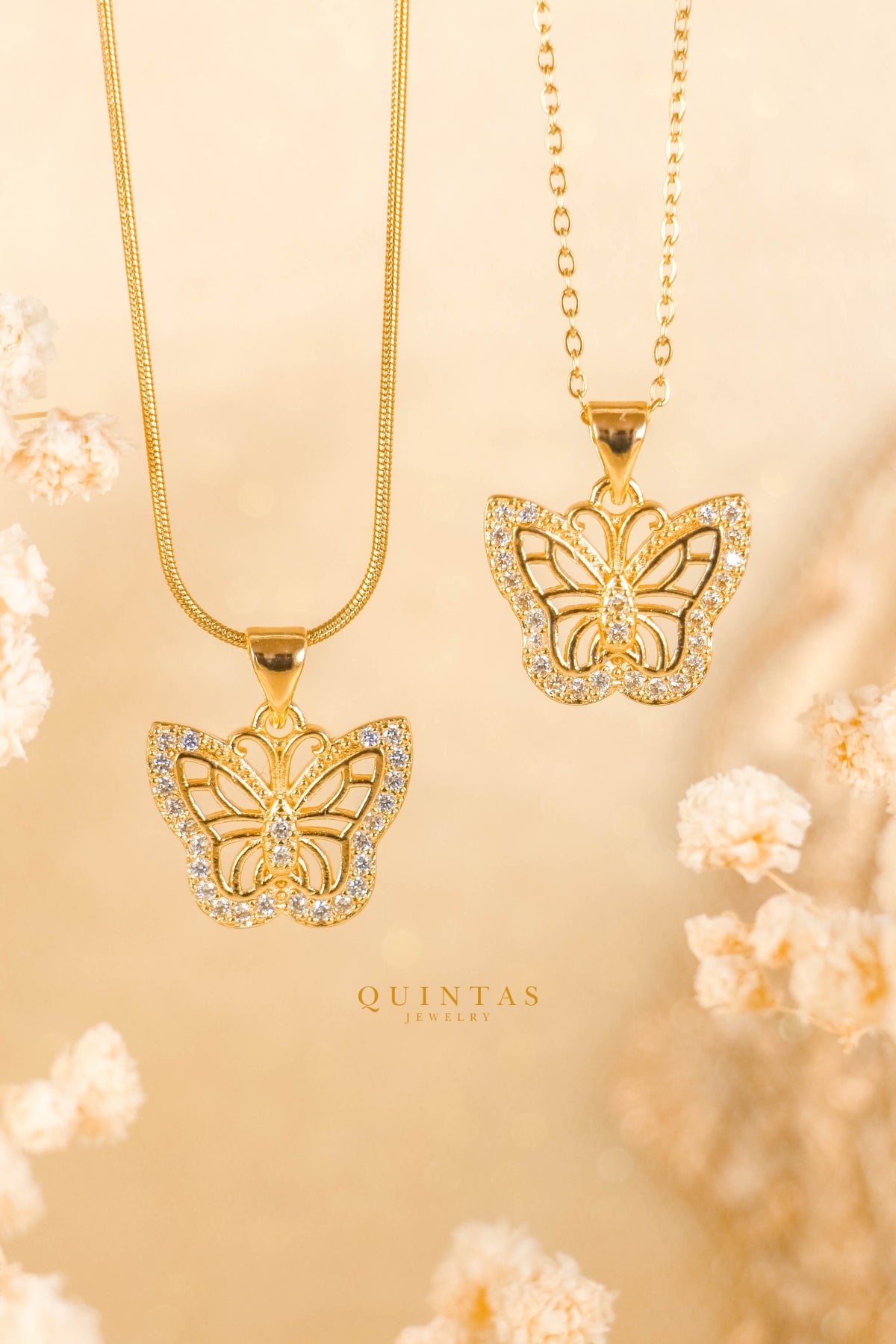 Charlotte Charming Butterfly Necklace