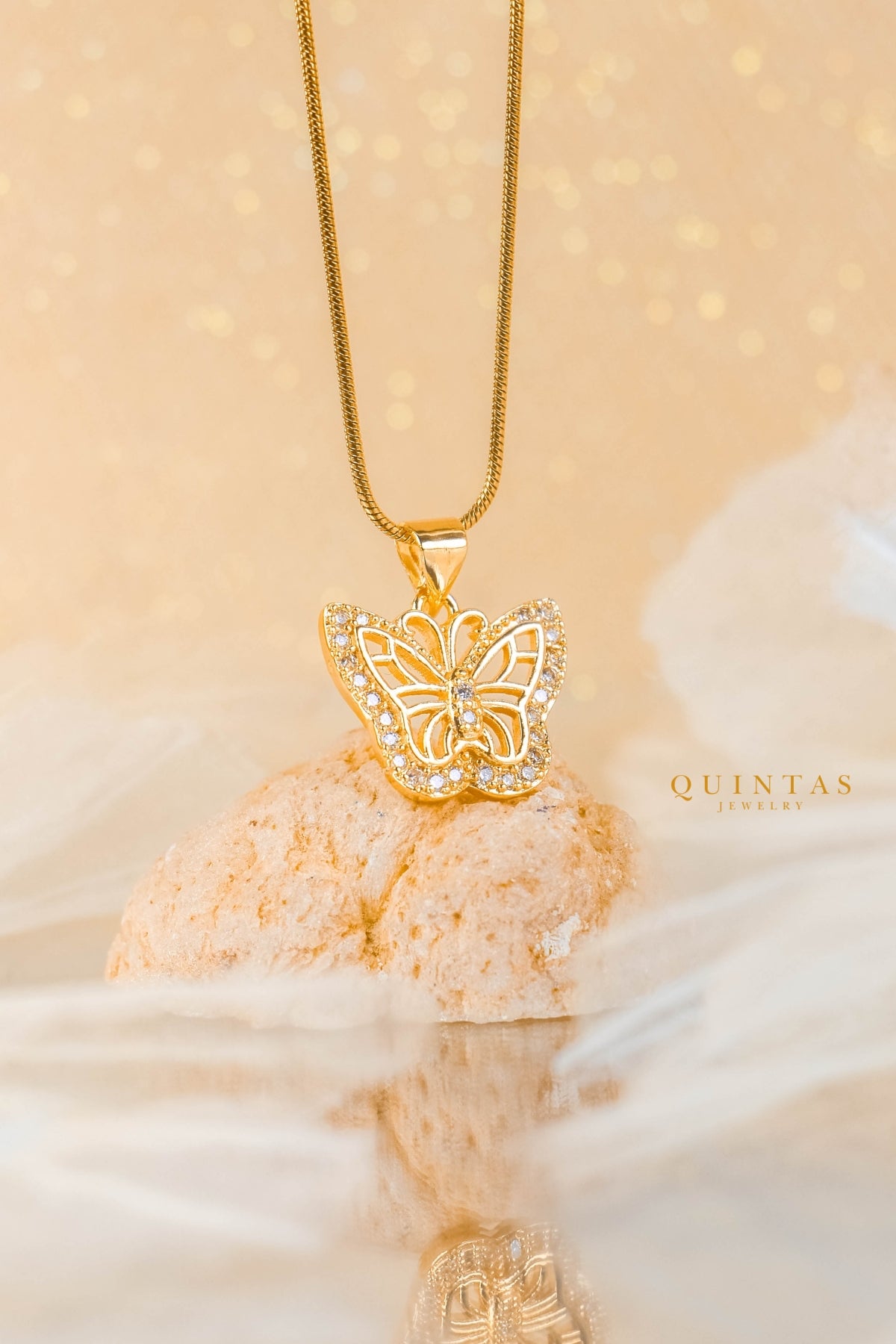Charlotte Charming Butterfly Necklace