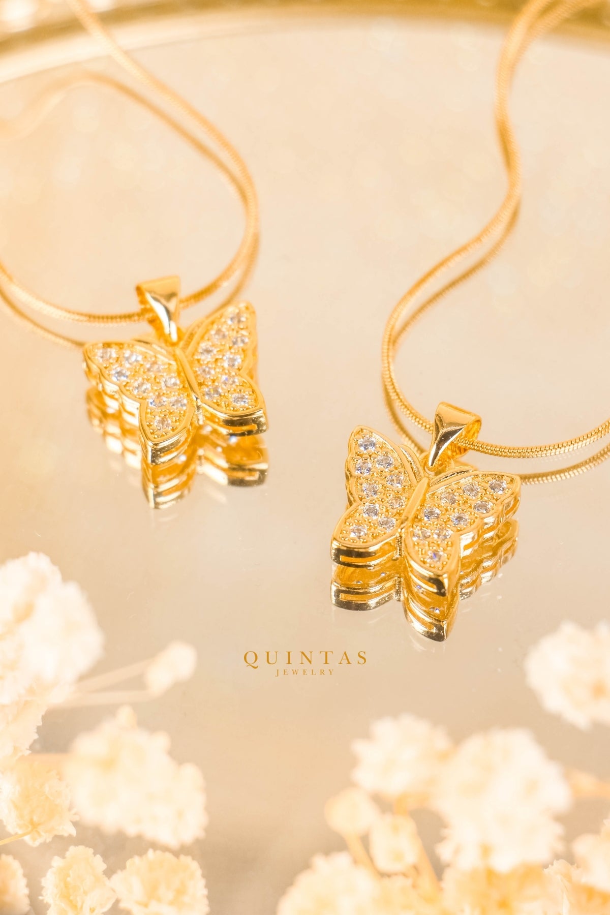 Emily Enchanted Butterfly Necklace