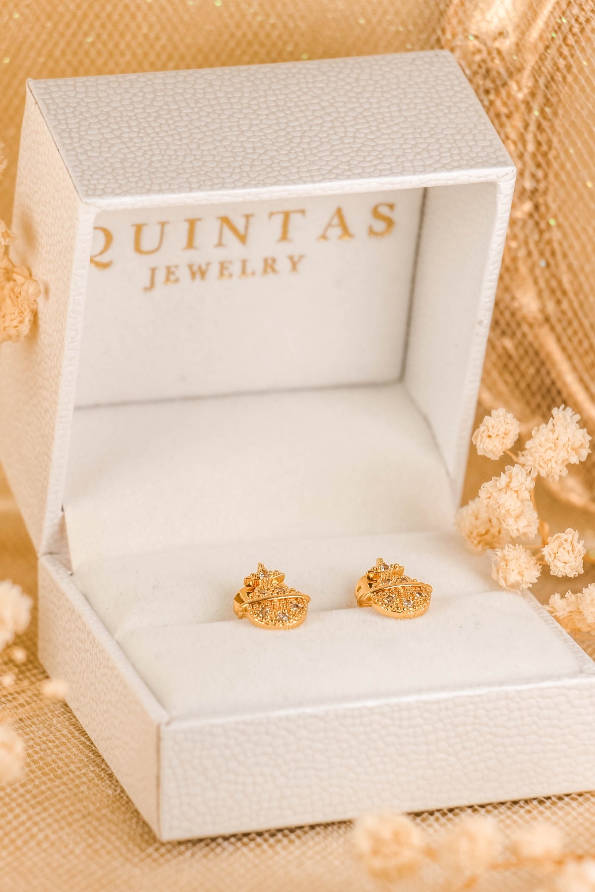 Saturn and Star Stud Earrings