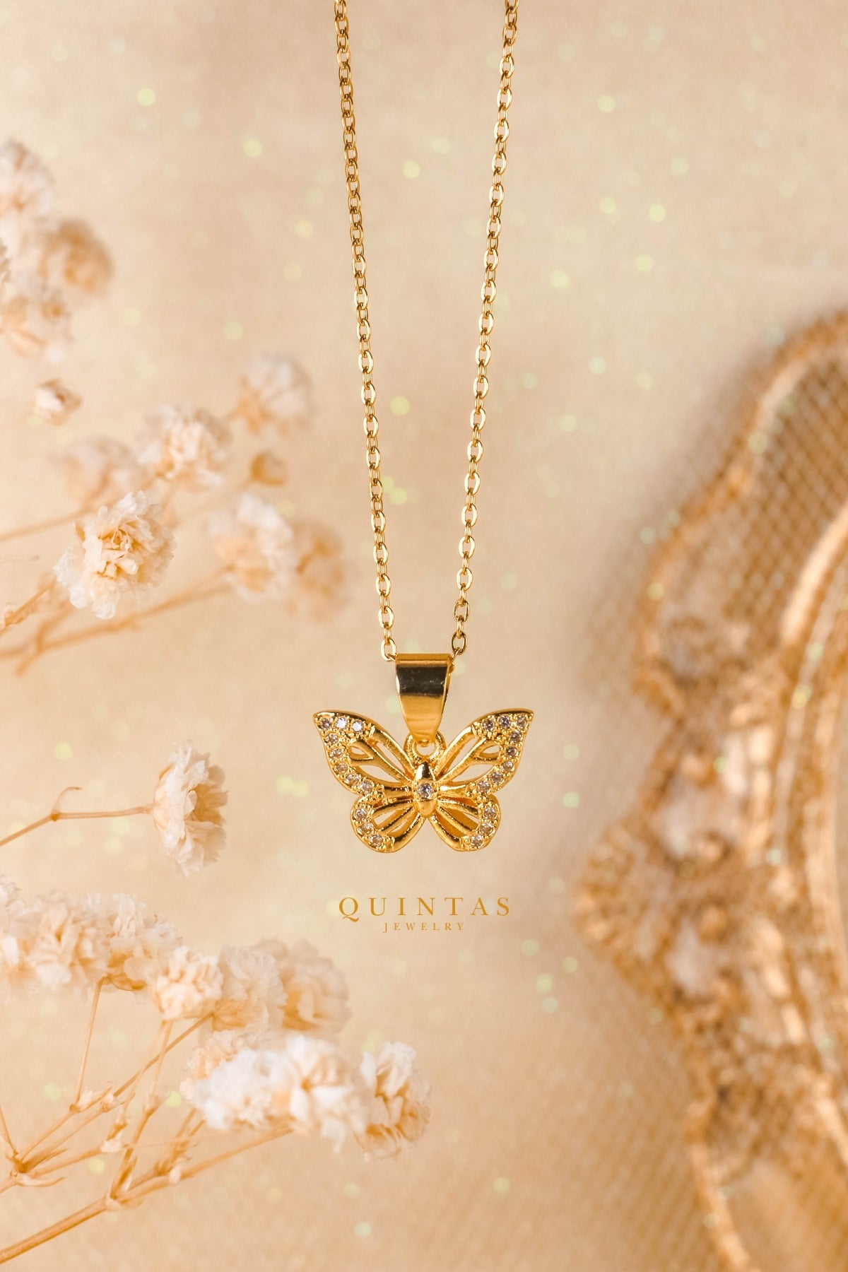 Freya Butterfly Necklace