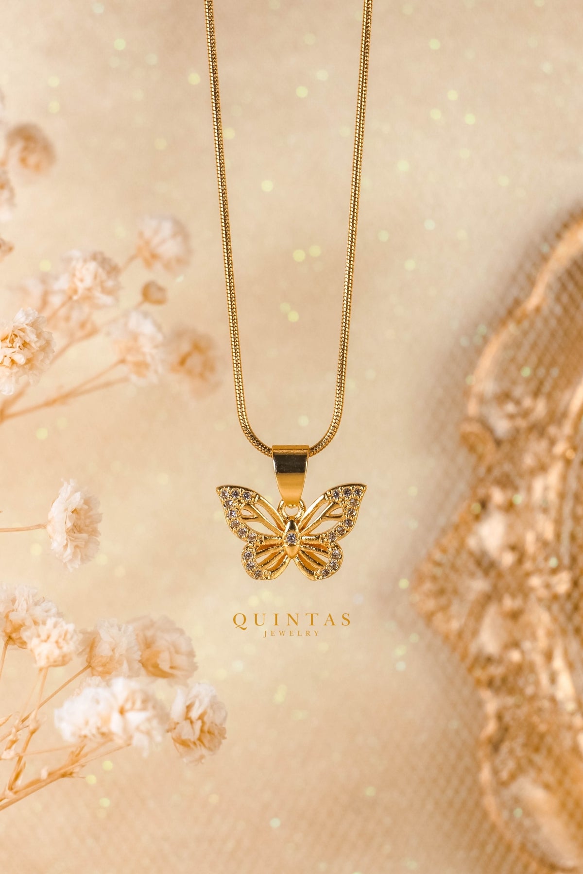 Freya Butterfly Necklace