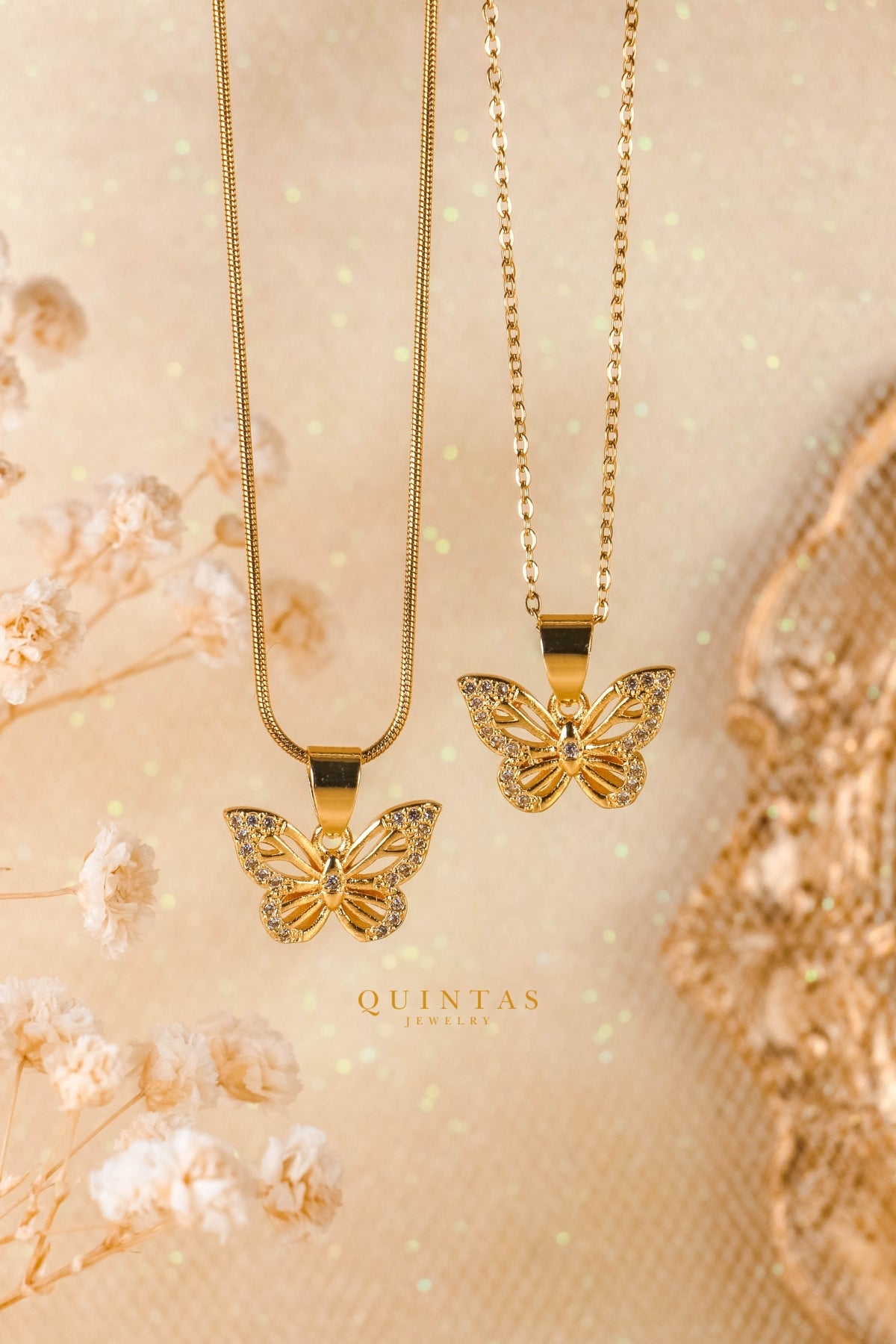 Freya Butterfly Necklace