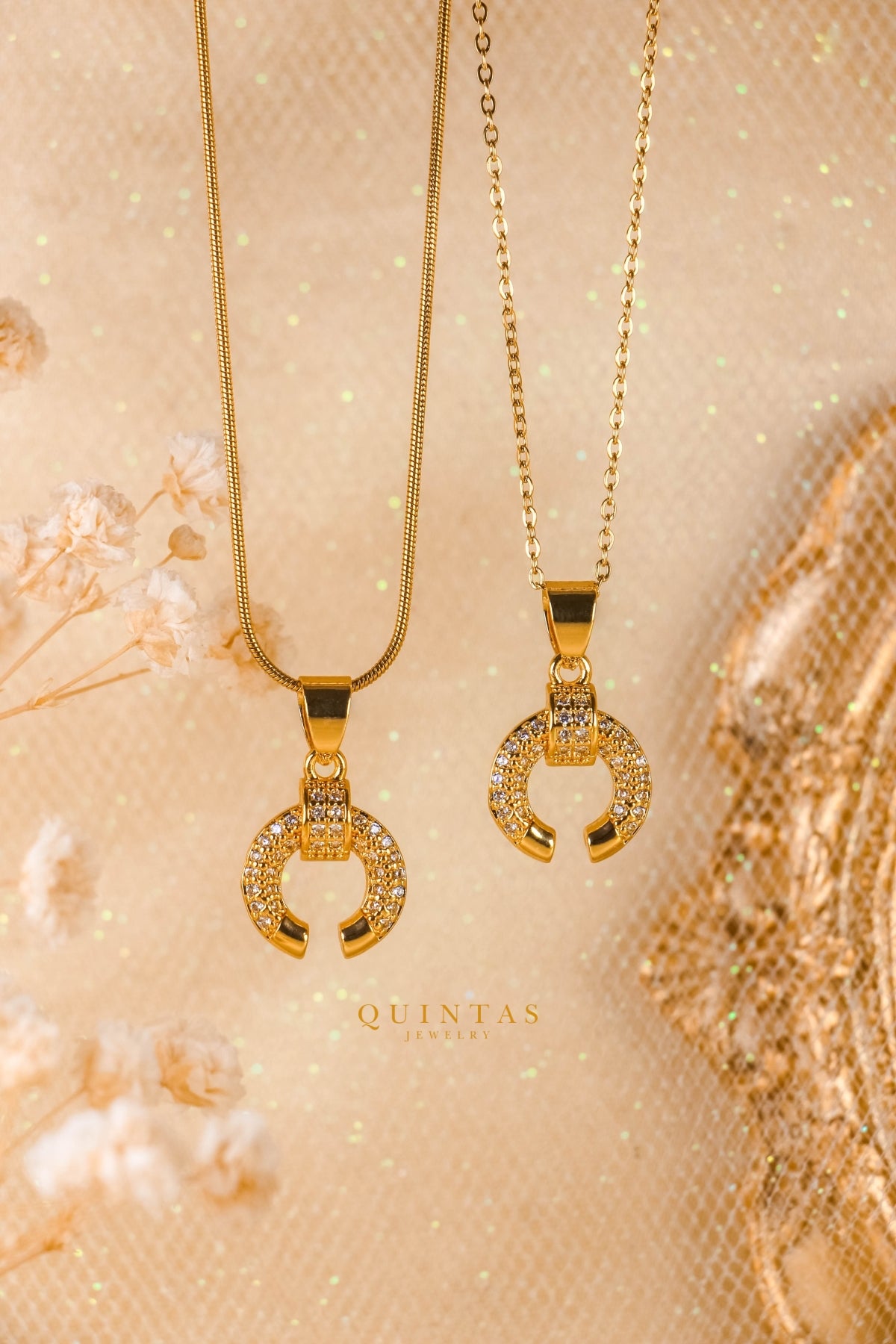 Horseshoe Charm Necklace