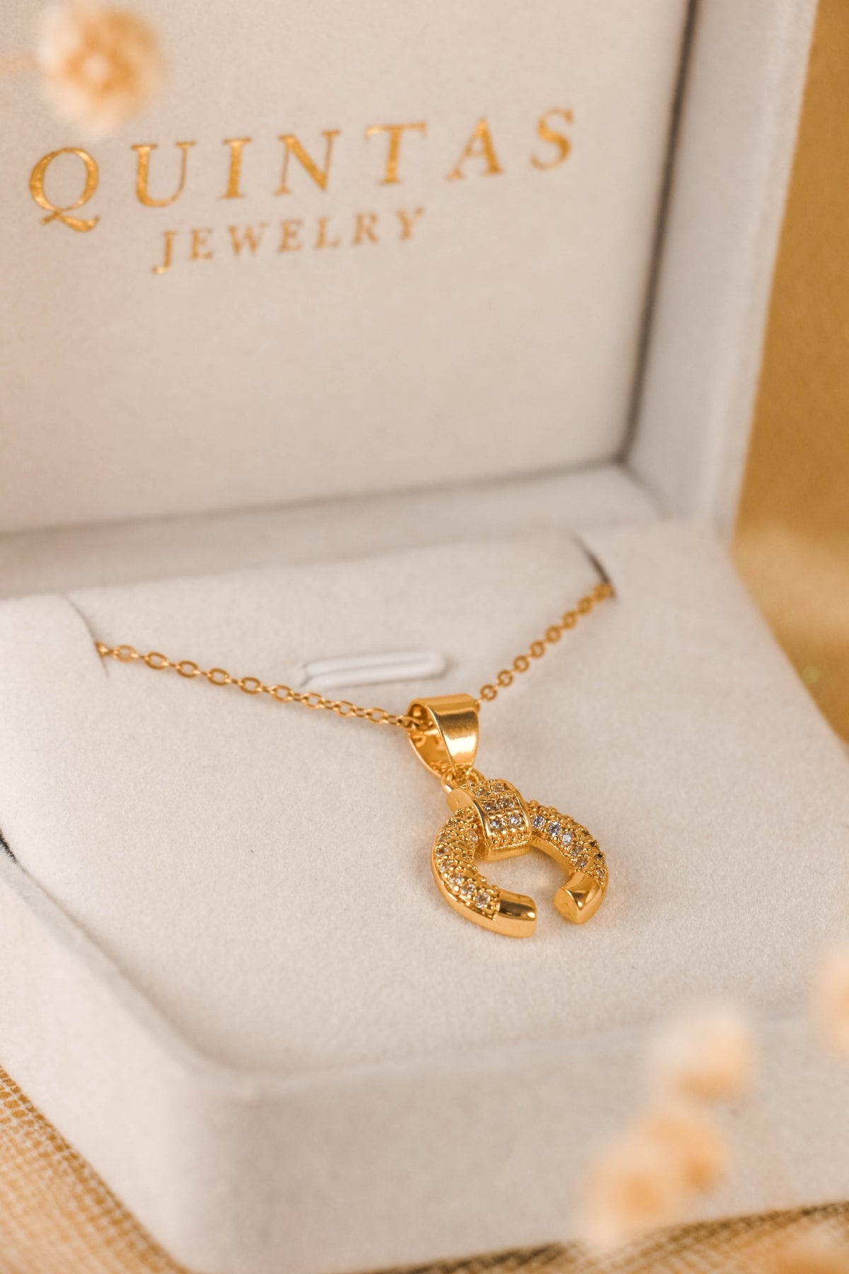 Horseshoe Charm Necklace