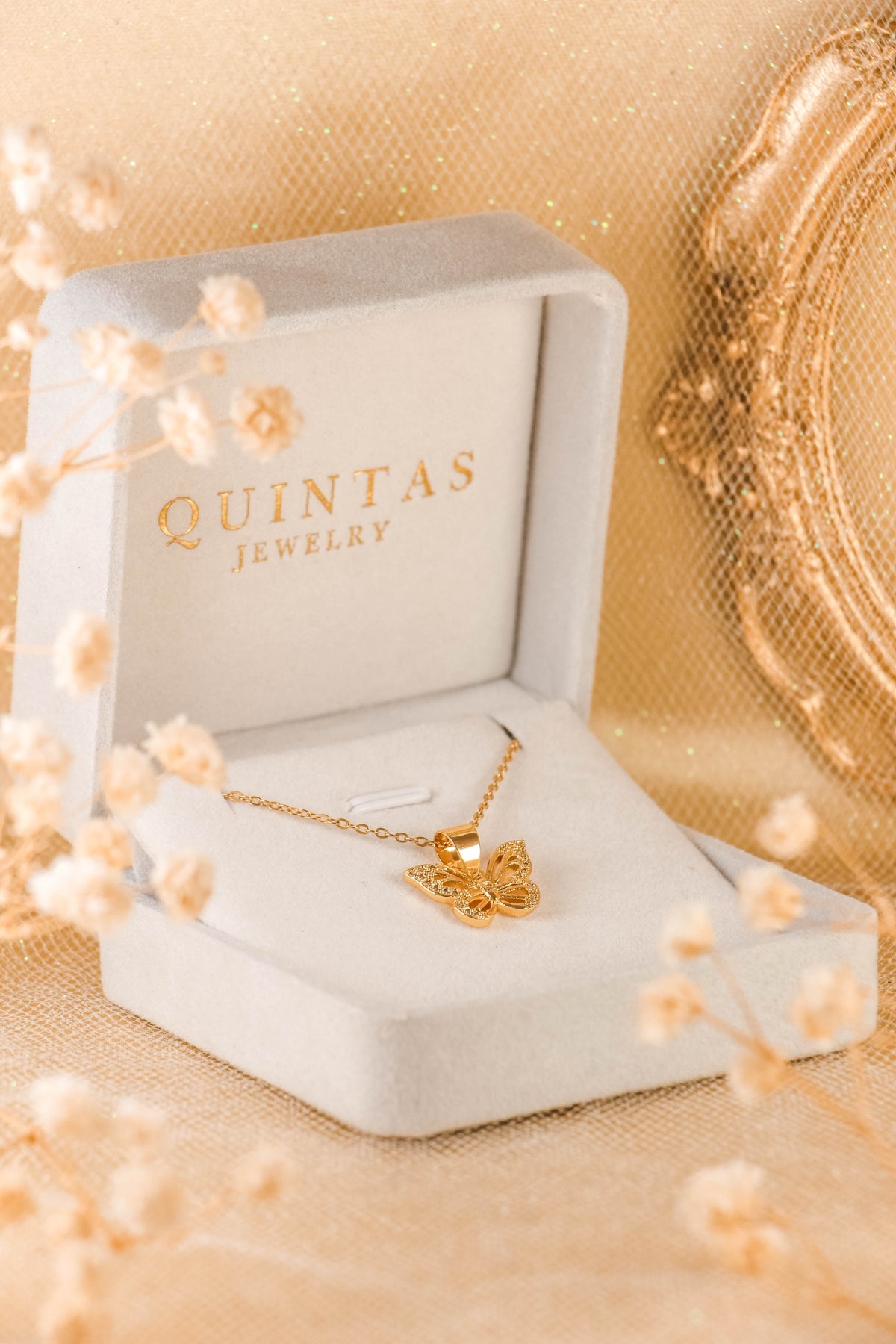 Freya Butterfly Necklace