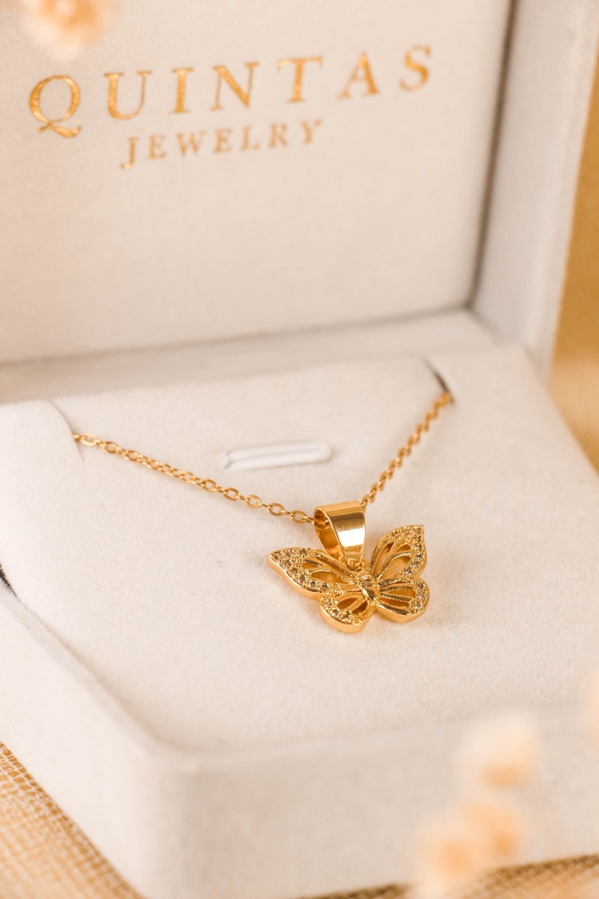 Freya Butterfly Necklace
