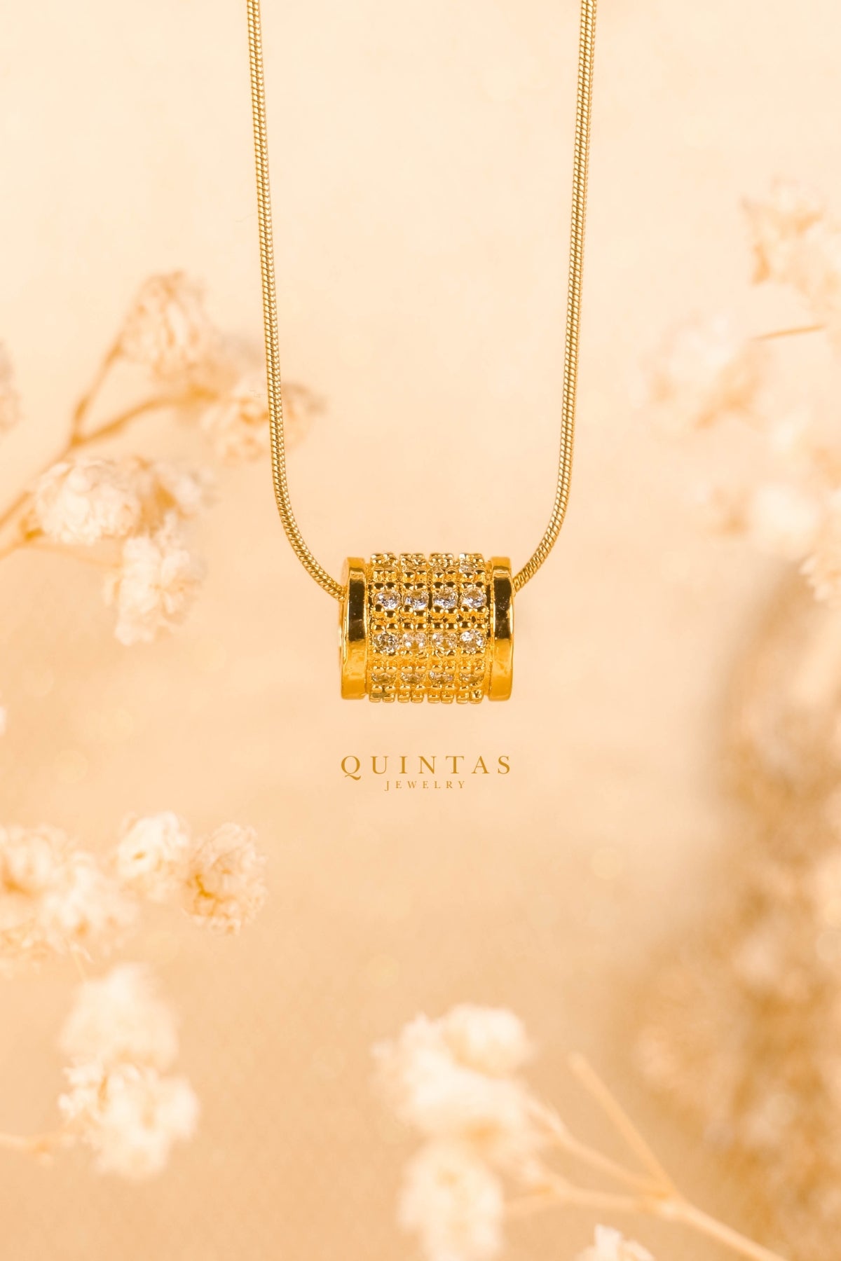Giovanni Barrel Necklace
