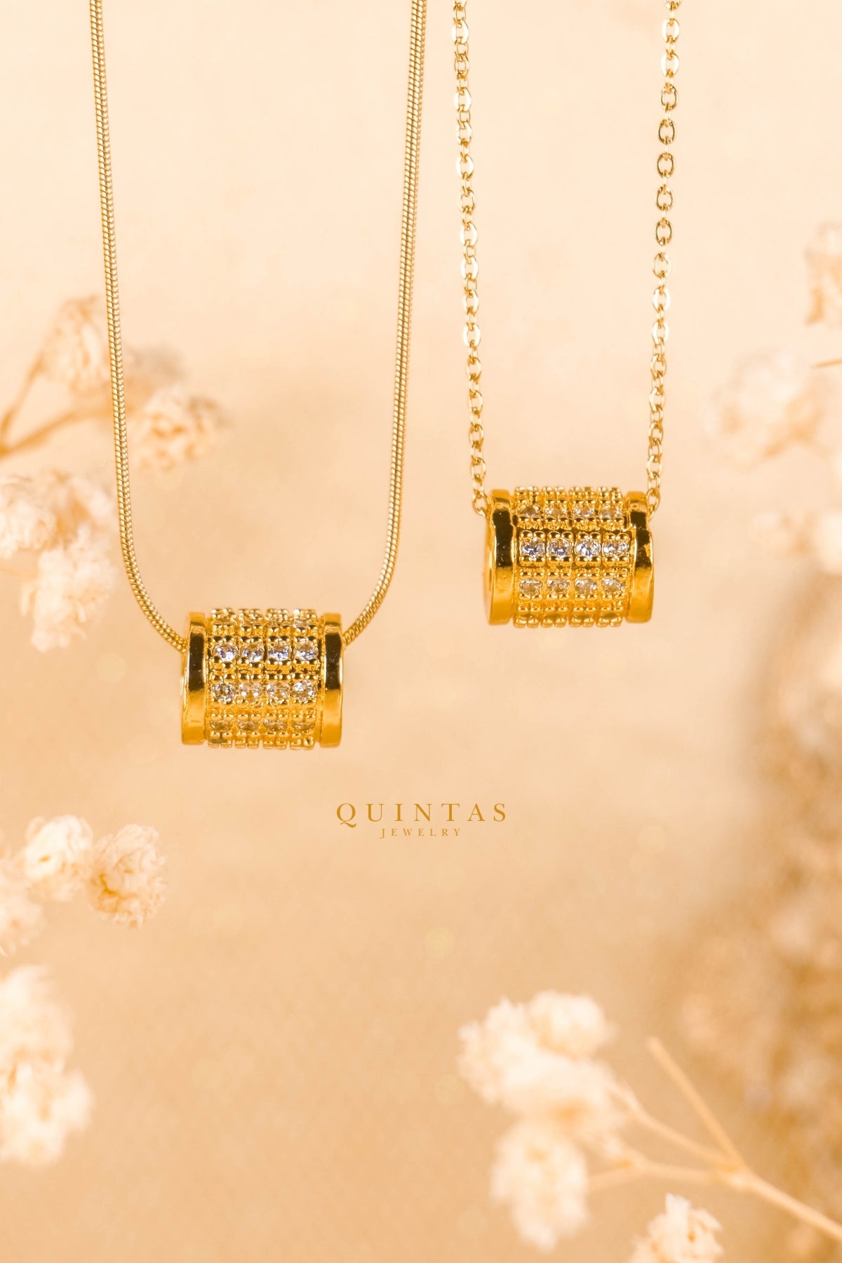 Giovanni Barrel Necklace