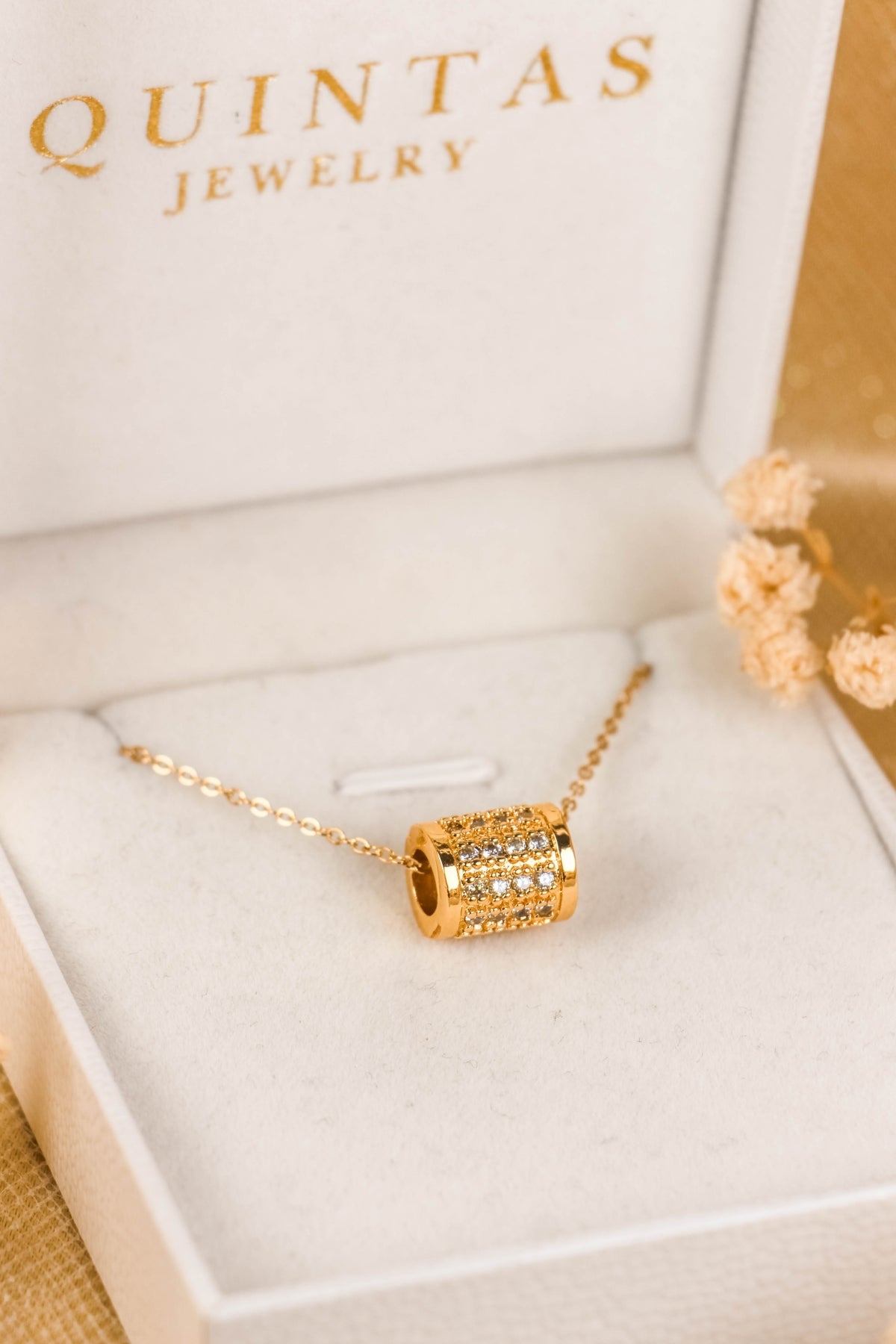 Giovanni Barrel Necklace
