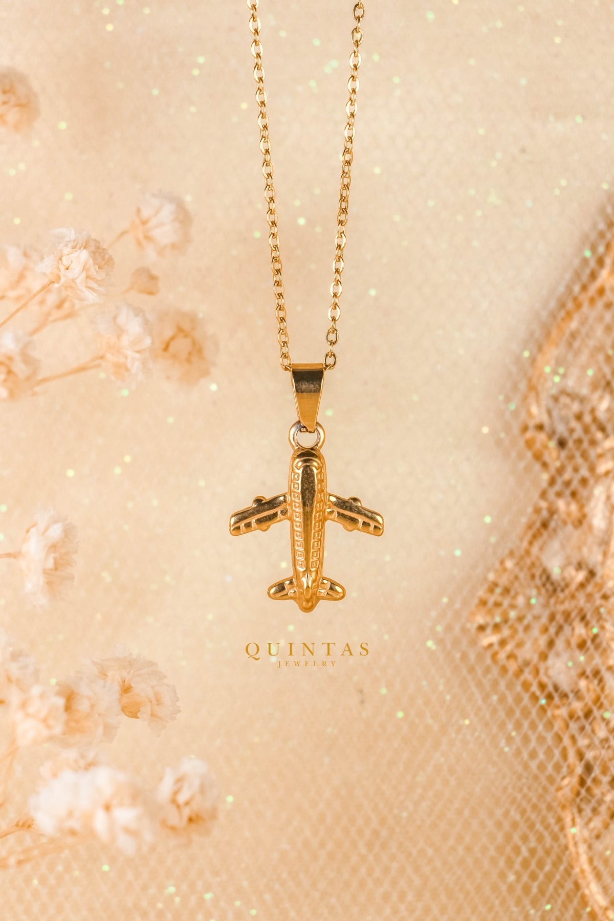 Mini Airplane Necklace