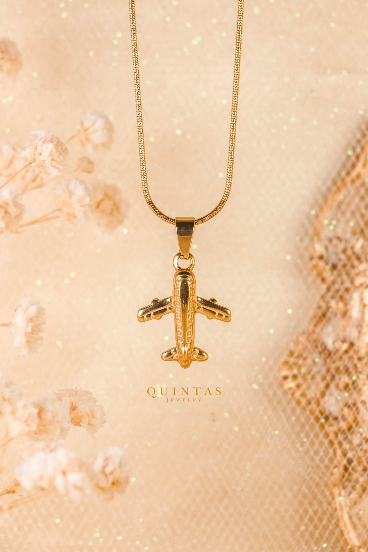 Mini Airplane Necklace