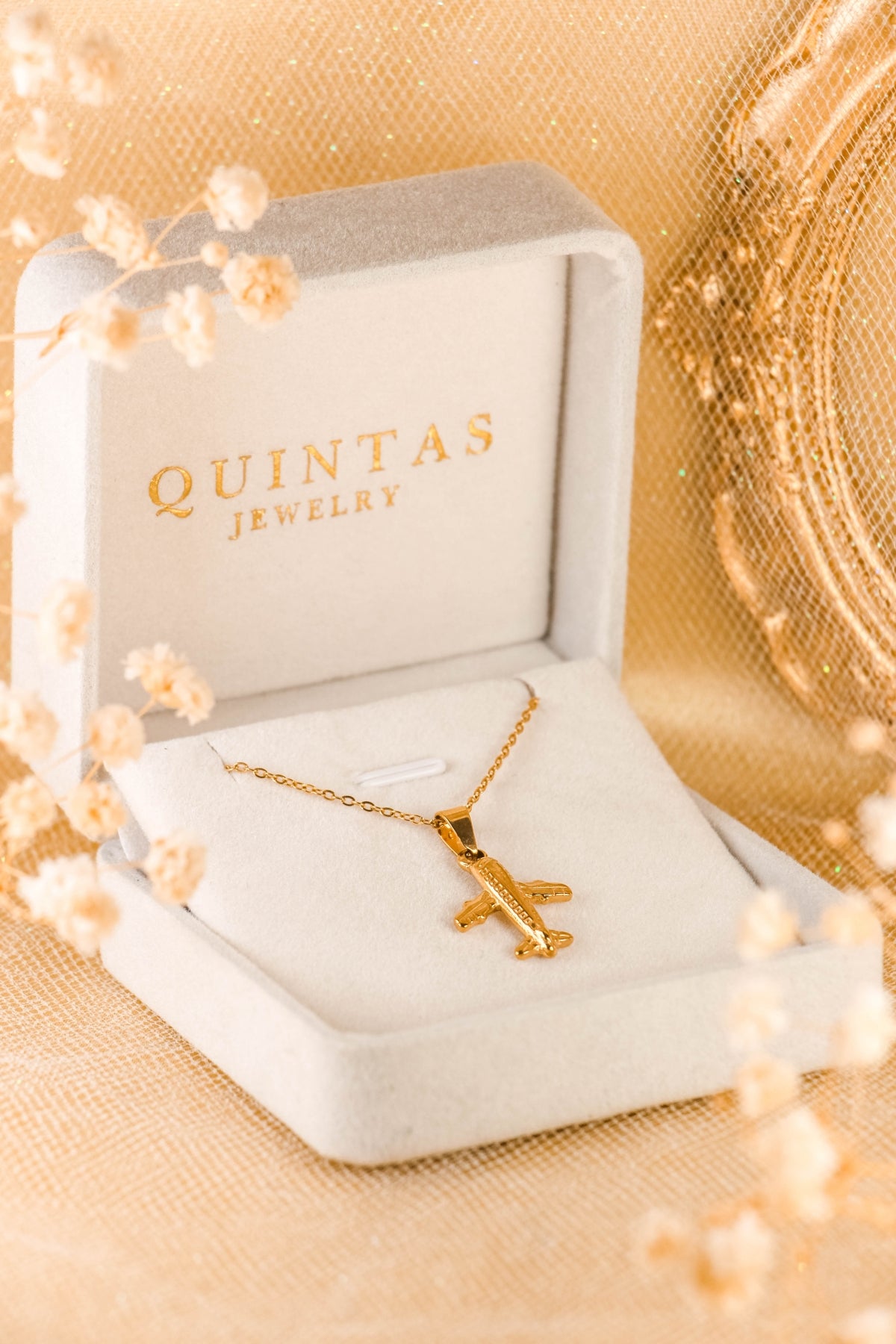 Mini Airplane Necklace