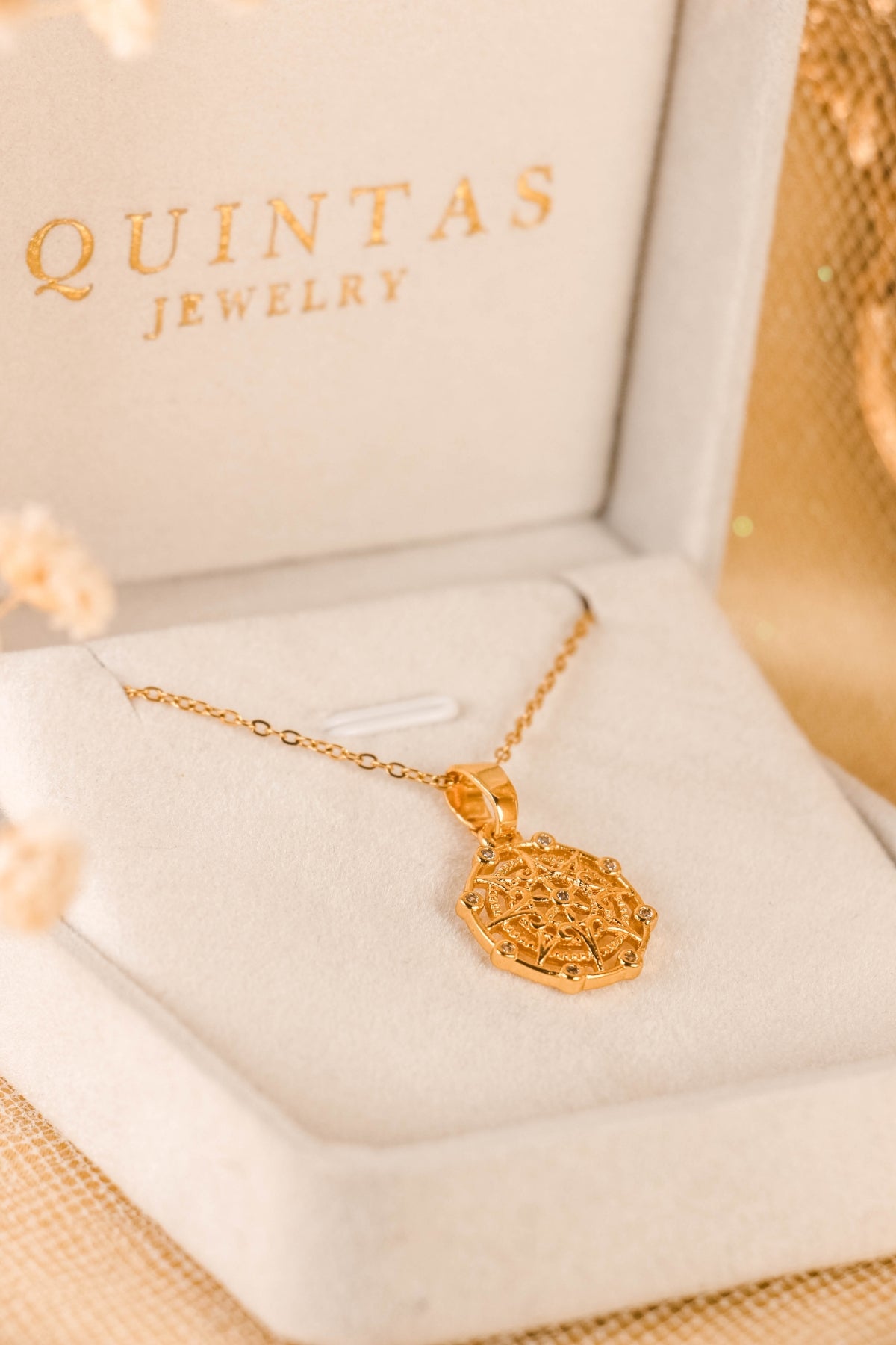 Amelia's Compass Necklace